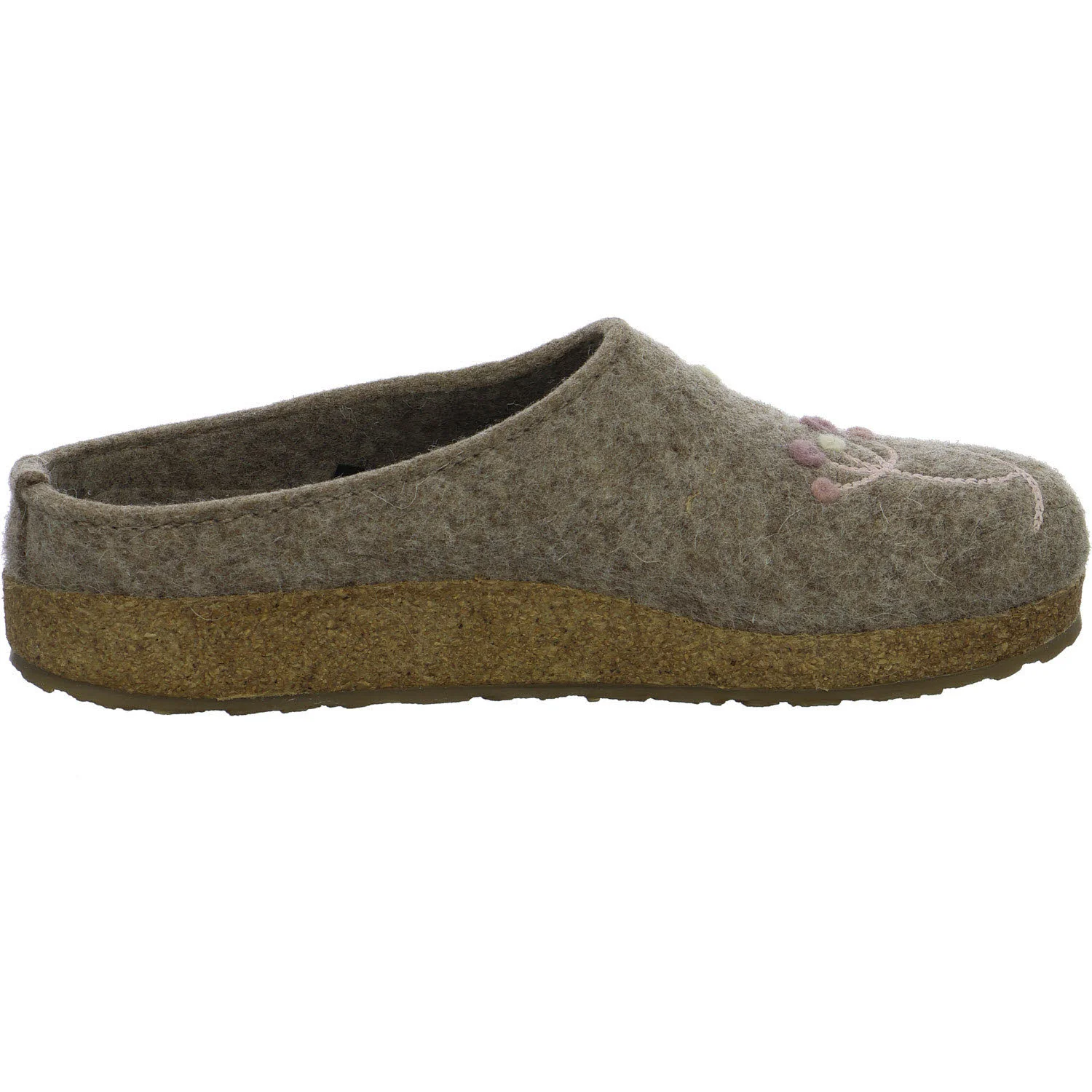 Haflinger Damen Winterpantoffel 751009-0-550 Grizzly Amaya torf normal