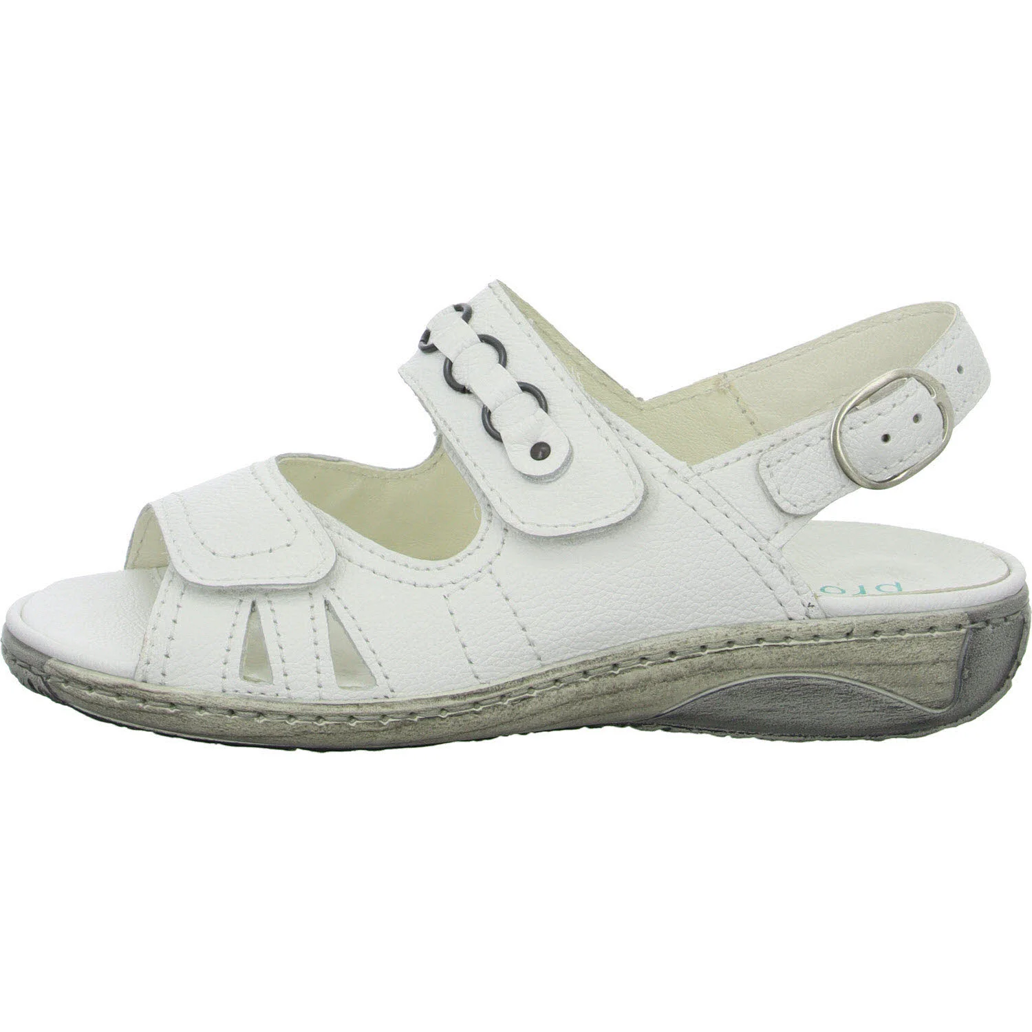 Element 6 von 8 (Bild) – Waldläufer Damen Sandalen 210004-139/150 Garda weiß G (normal)
