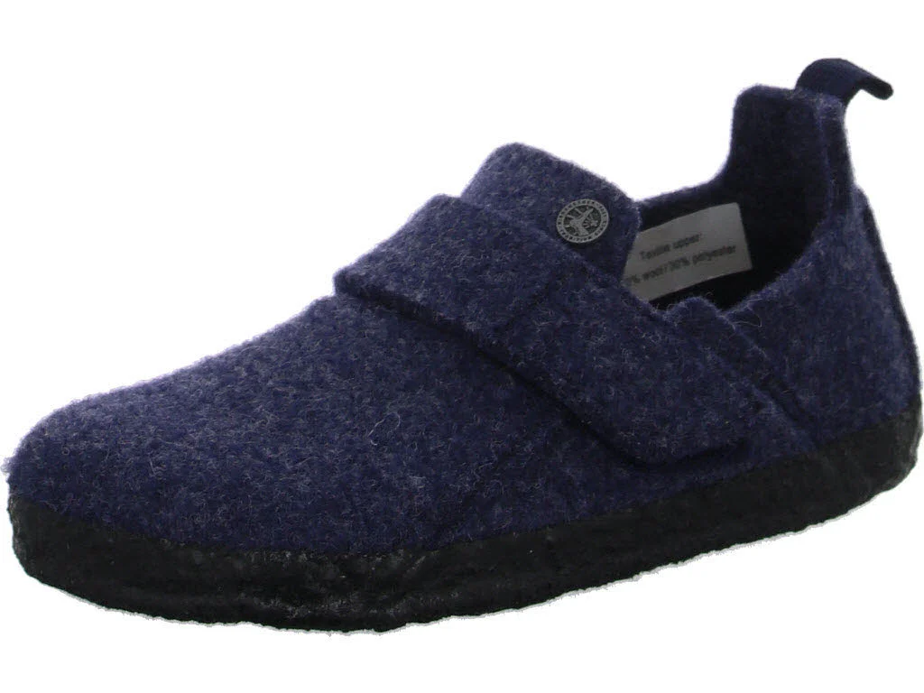 BIRKENSTOCK Kinder  Winterpantoffel 1023109 Zermatt HL dark blue schmal