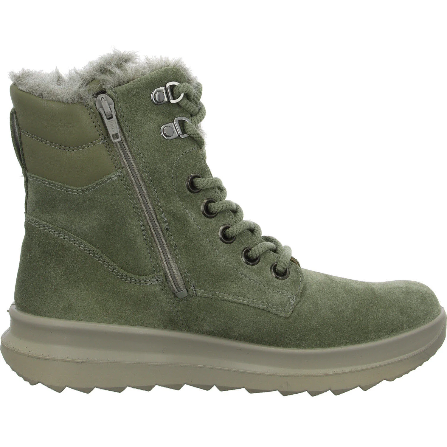 Element 7 von 8 (Bild) – Legero Damen Schnürstiefel warm 2-000351-7520 Dreamer pino (hellgrün) H (weit)
