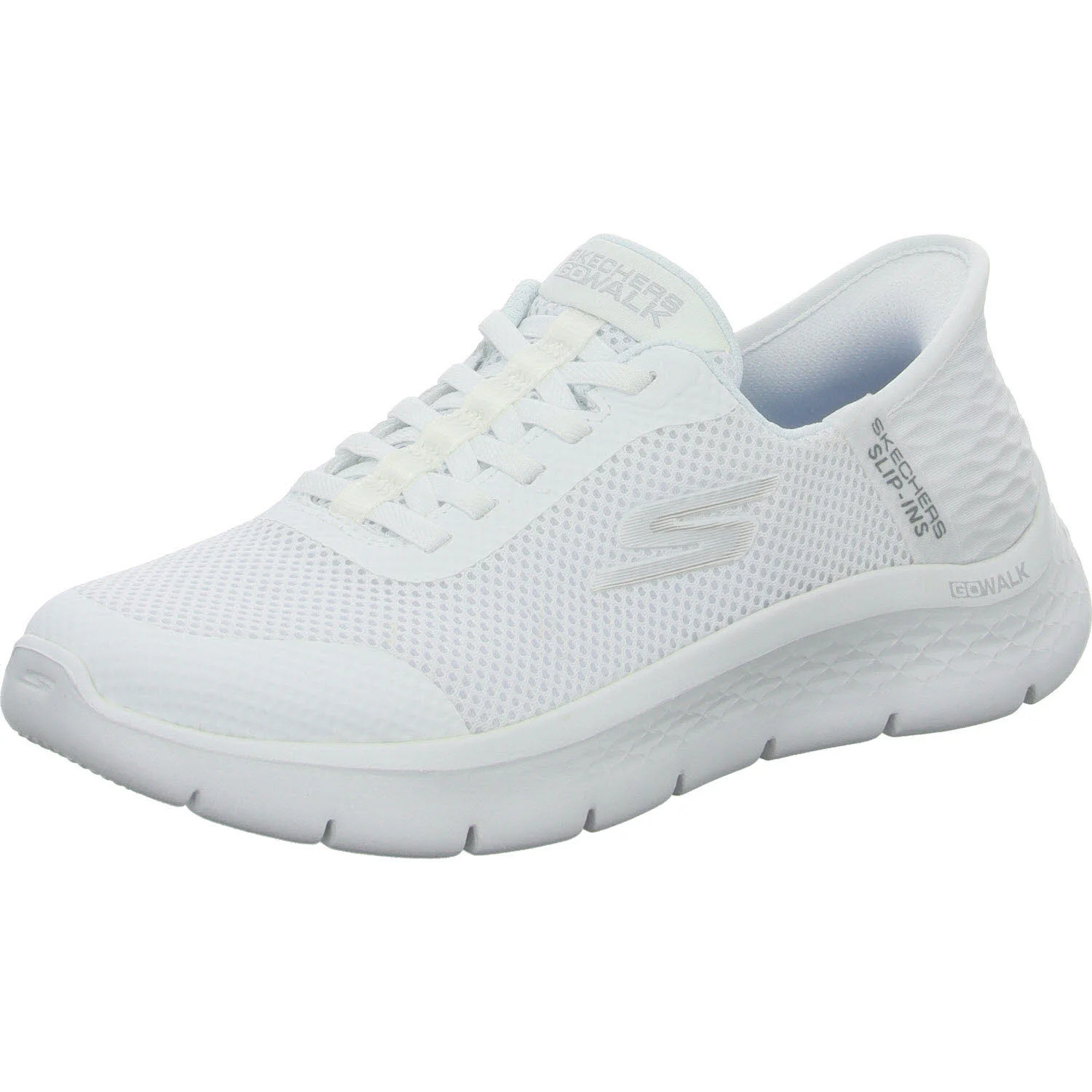 Element 2 von 8 (Bild) – Skechers Damen Slipper 124836 WHT GO WALK Flex - Grand Entry white normal