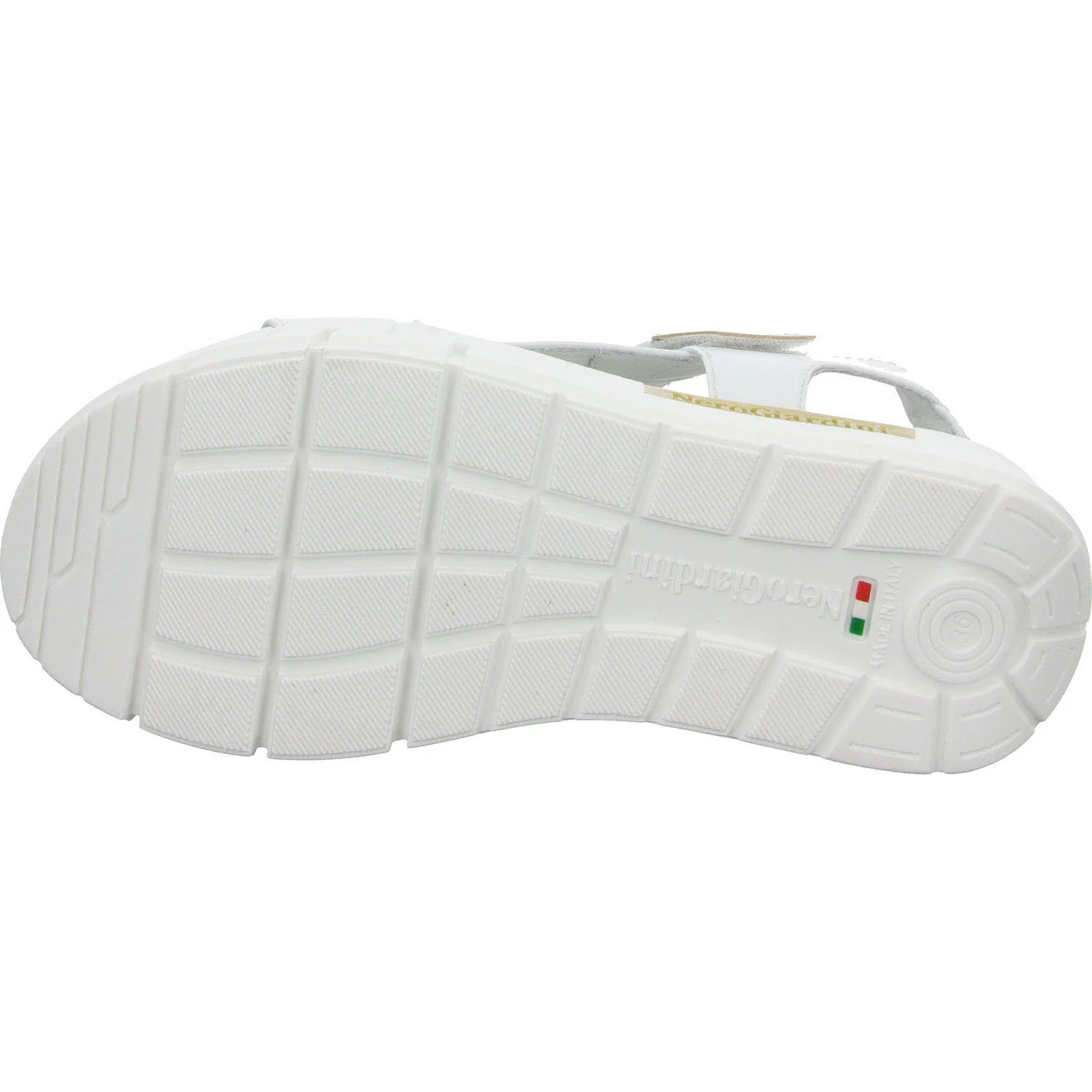 NeroGiardini Damen Sandalen E410707D 707 E410707D bianco normal