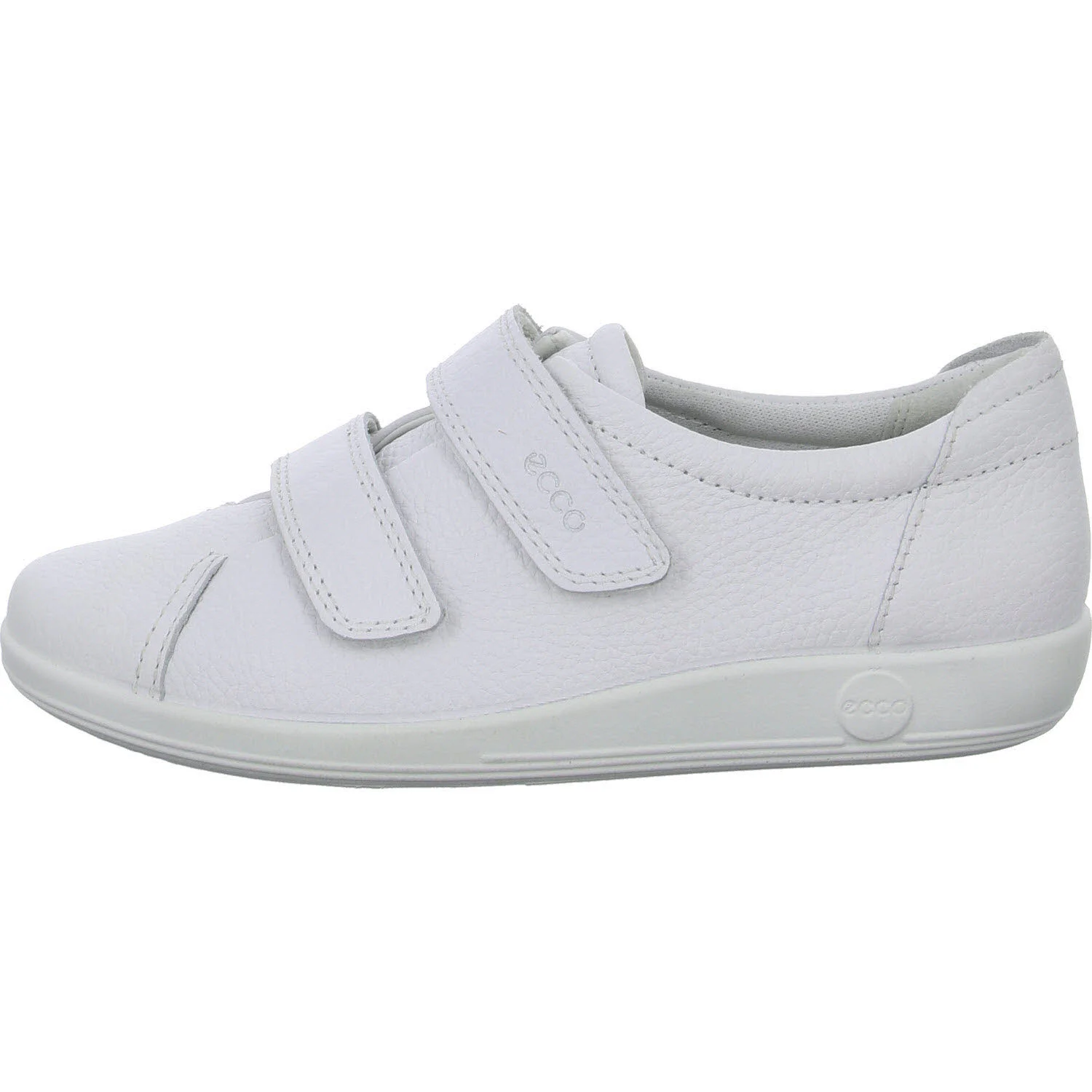 Element 6 von 8 (Bild) – Ecco Damen Slipper 206513/01002 Soft 2.0 W 2-strap LEA BRIGHT WHITE normal