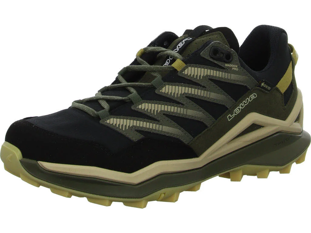 Lowa Herren Schnürschuhe 311630/9948 Maddox Pro GTX Lo schwarz/oliv normal