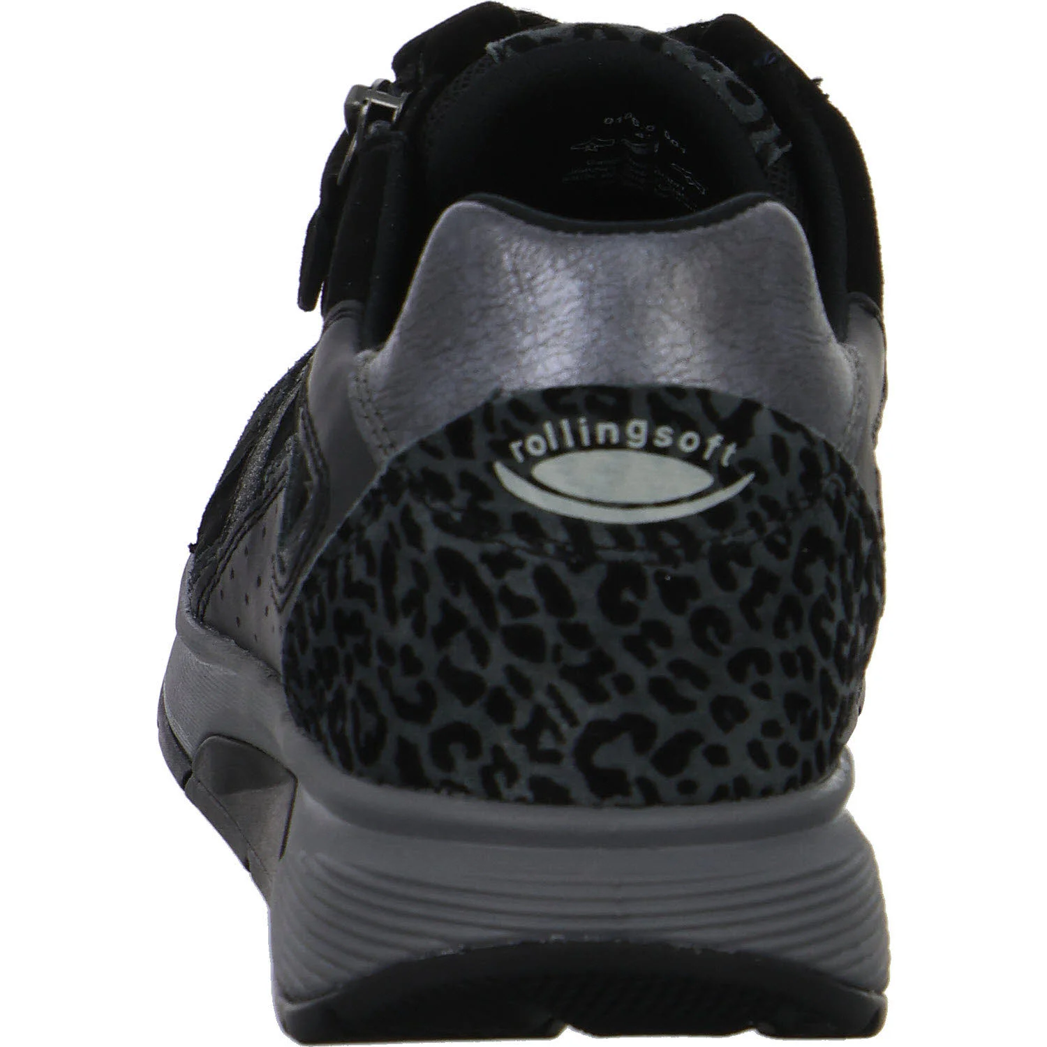 Gabor Rollingsoft Damen Schnürschuhe 0106.01.001 0106.01 black/anthrazit normal