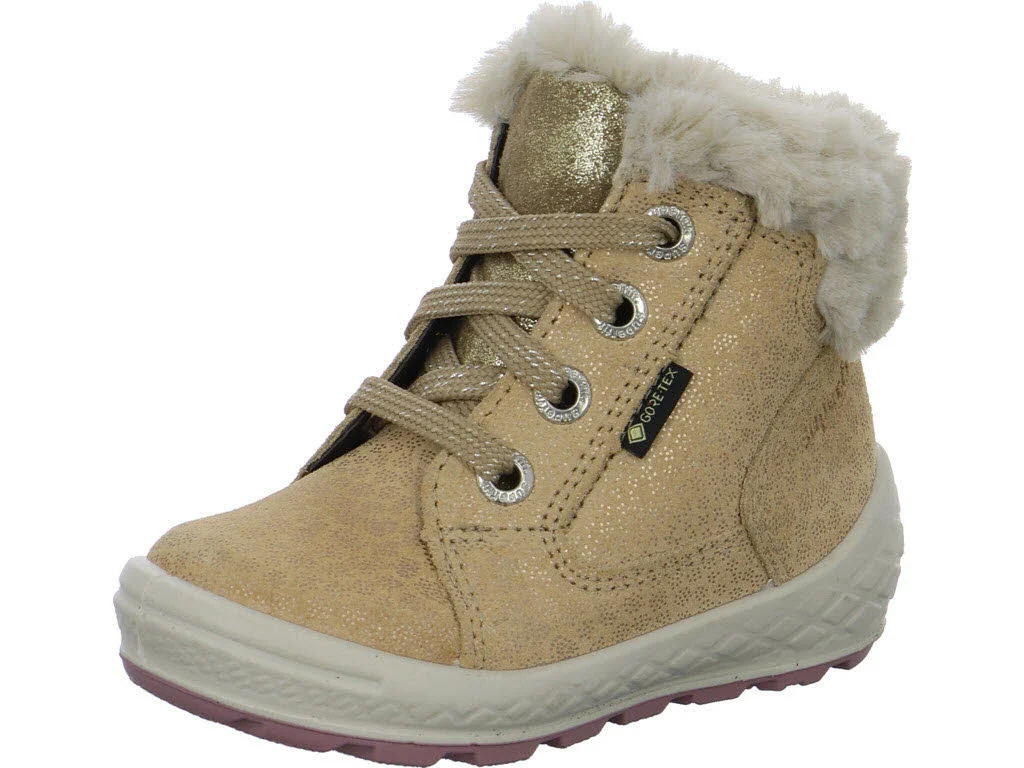 Superfit Kinder Schnürstiefel 1-106310-4010 Groovy 2.0 beige/rosa WMS mittel