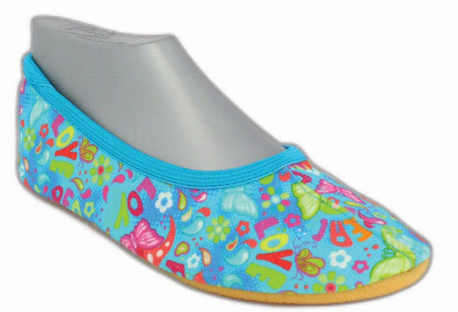 Element 3 von 8 (Bild) – Beck Gymnastikschuhe 258/50 Spring multicolor blau kombi normal