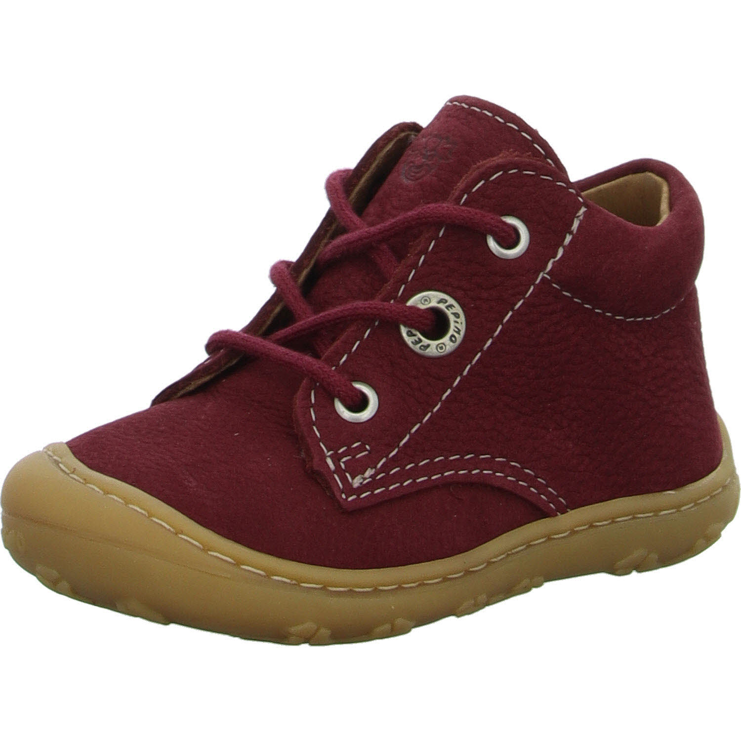 Element 2 von 8 (Bild) – Ricosta Kinder Halbschuhe zum Schnüren 50 1200102/371 Cory burgund WMS mittel