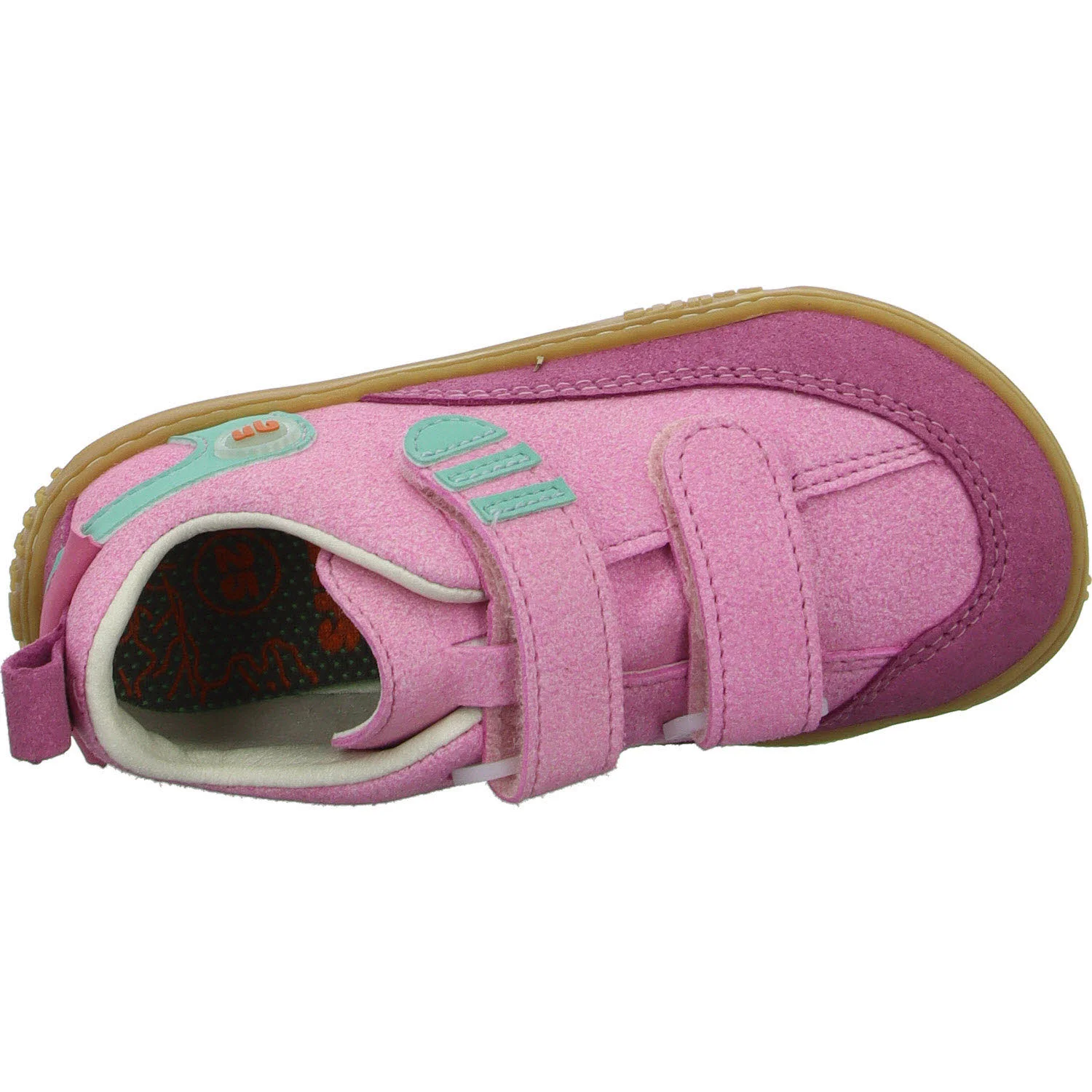 qnuffs Kinderschuh zum Schlupfen QN 0010012/330 Ahorn fleur/frozen WMS mittel