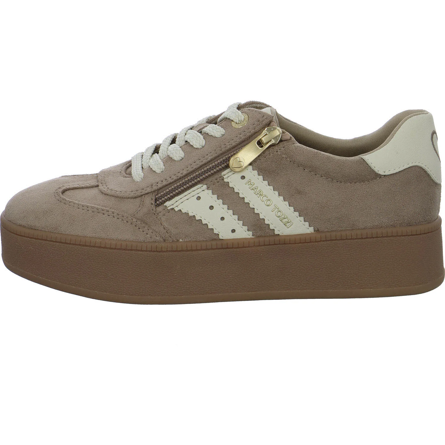 Marco Tozzi Damen Schnürschuhe 2-23716-47/470 2-23716-47 tan comb normal
