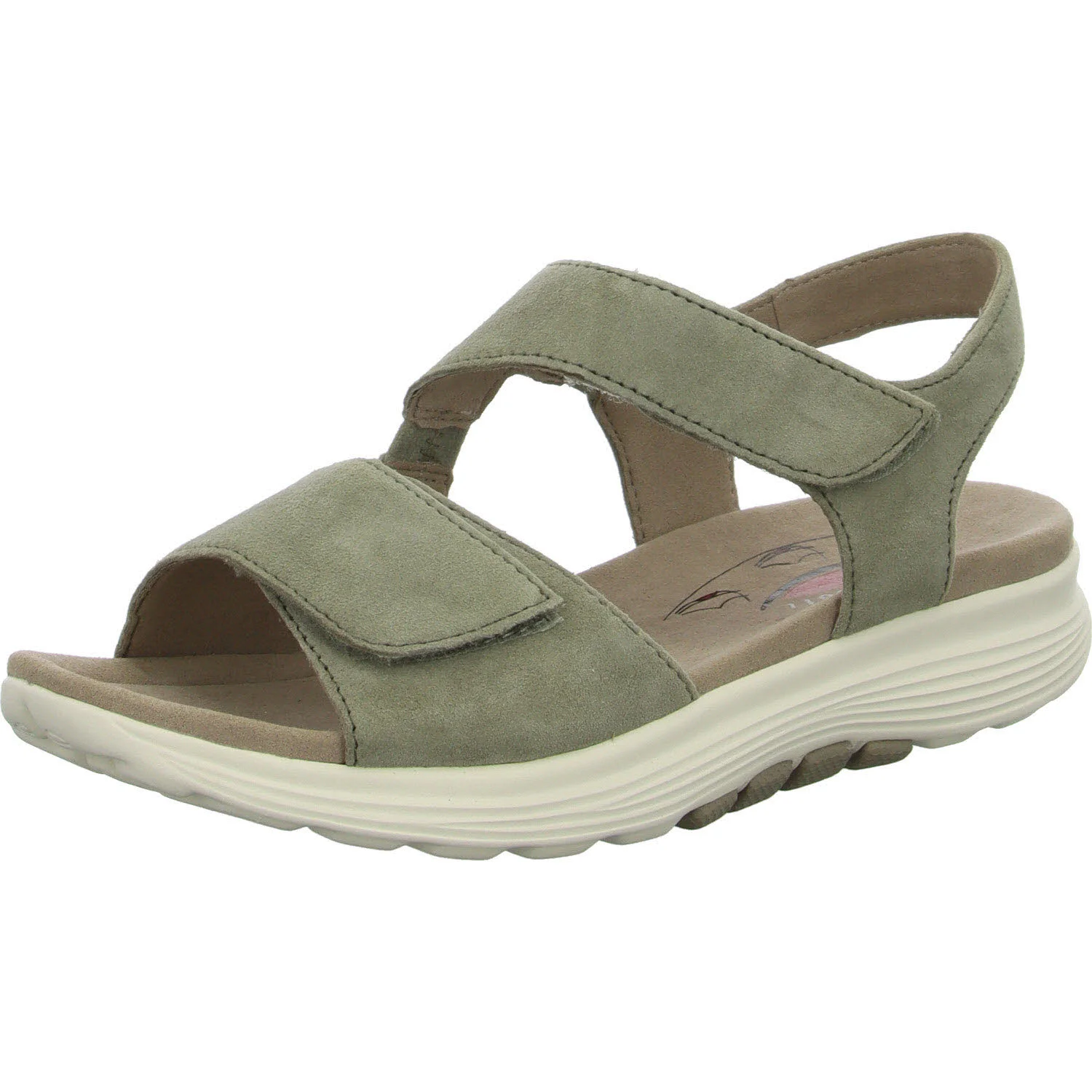 Gabor Rollingsoft Damen Sandalen 86.815.11 86.815 schilf G (normal)
