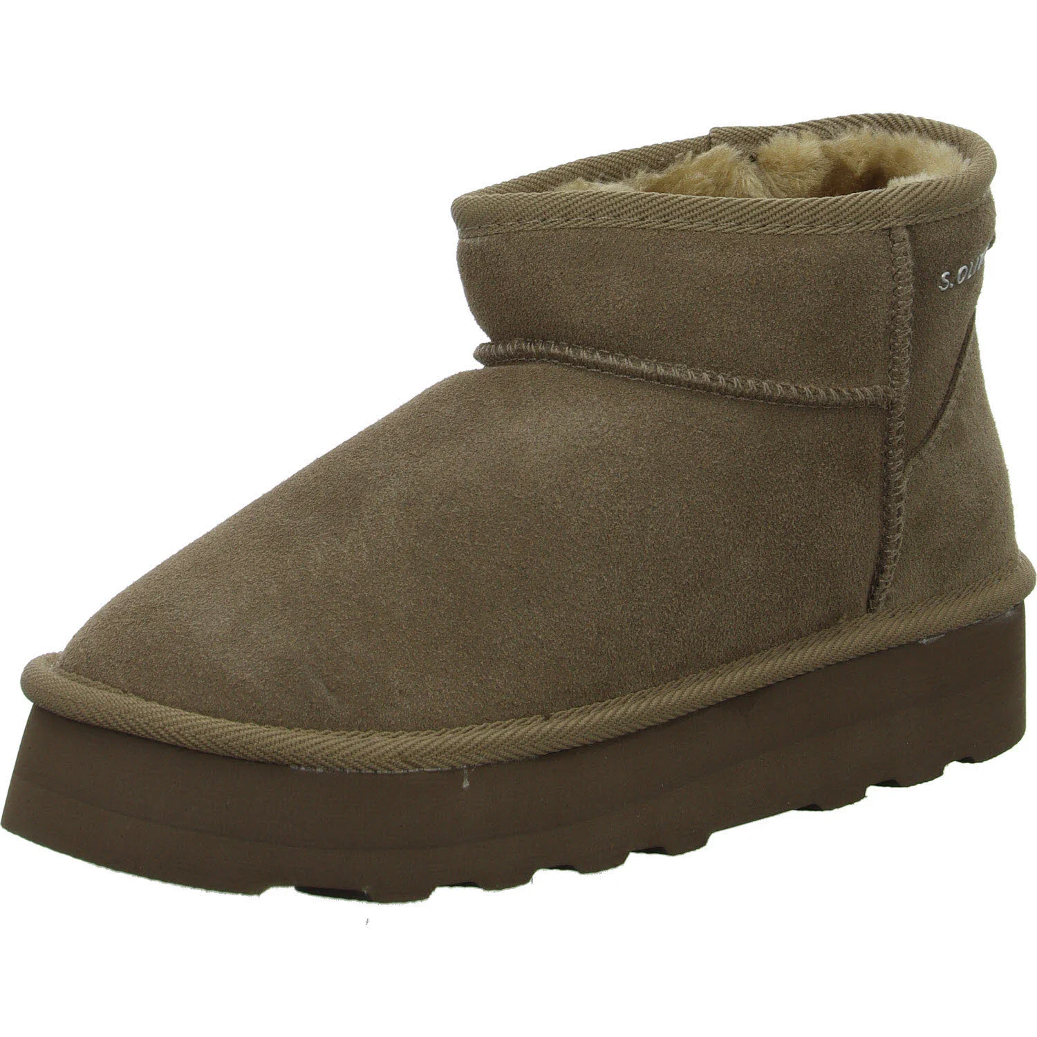 Element 2 von 8 (Bild) – s.Oliver Damen Stiefelette warm 5-26352-41-341 5-26352-41 taupe normal