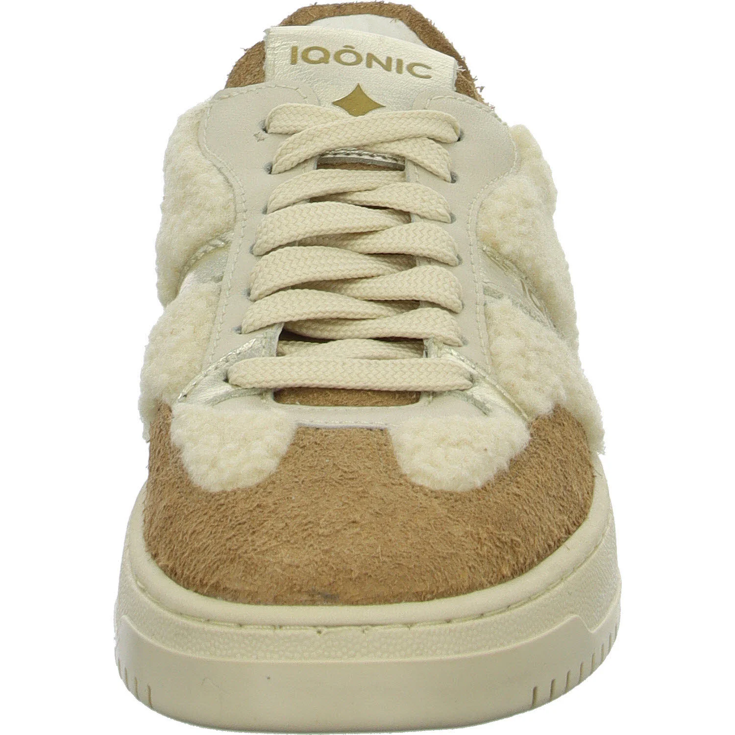 IQÔNIC Damen Schnürschuhe LEGACY 1.03 cream fur normal