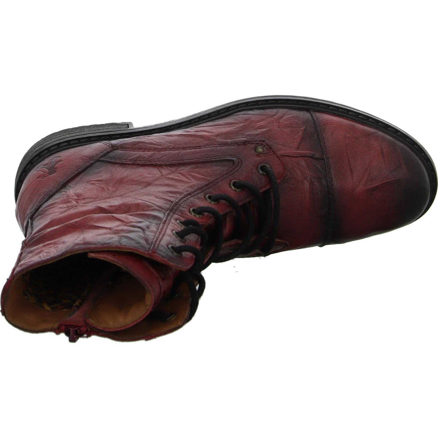 2go Fashion Damen Schnürstiefel 8991506-5 8991506 rot normal