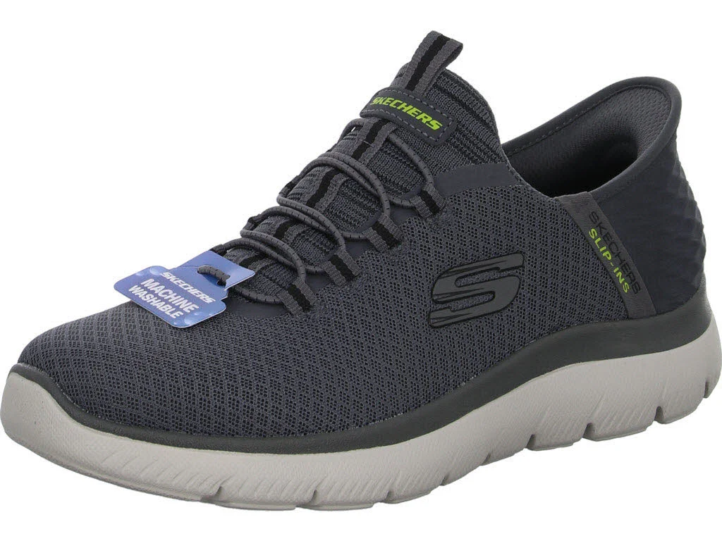 Skechers Herren Slipper 232457 CHAR Summits - High Range charcoal normal