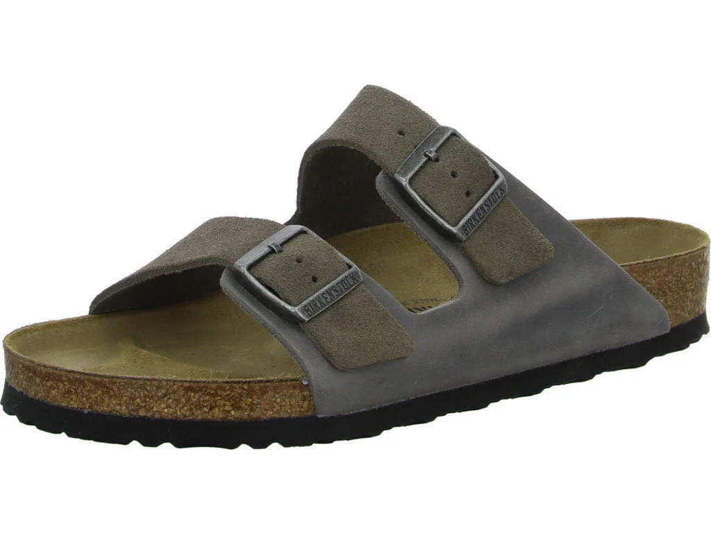 BIRKENSTOCK Pantoletten 1029159 Arizona concrete gray normal