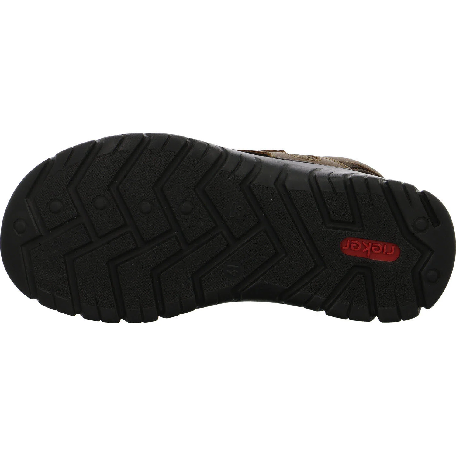 Rieker Herren Sandalen 26761-22 26761 noce/kiesel/braun G (weit)