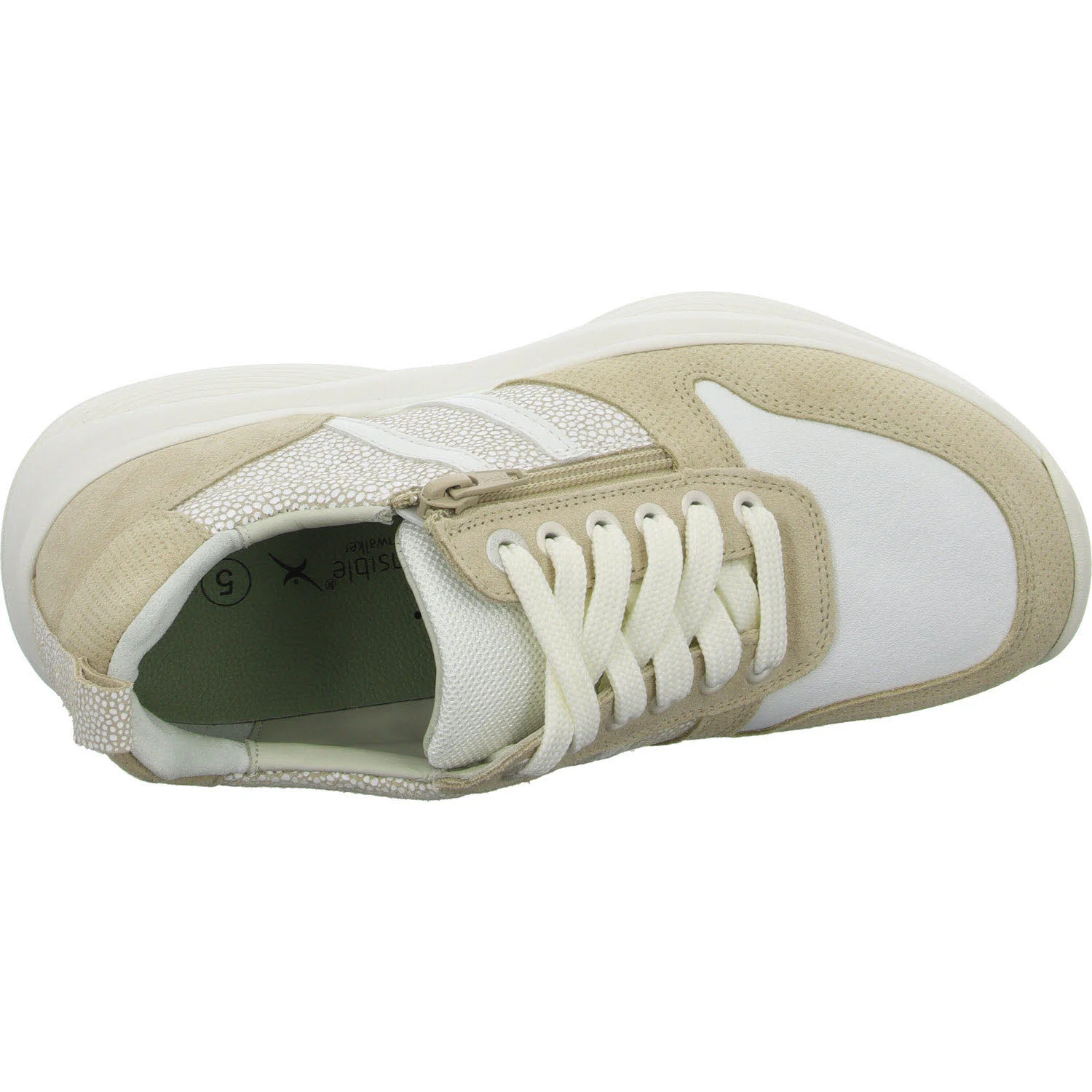 Element 8 von 8 (Bild) – Xsensible Damen Schnürschuhe 30070.3.428 HX SWX3 - Lady sand combi HX (weit)