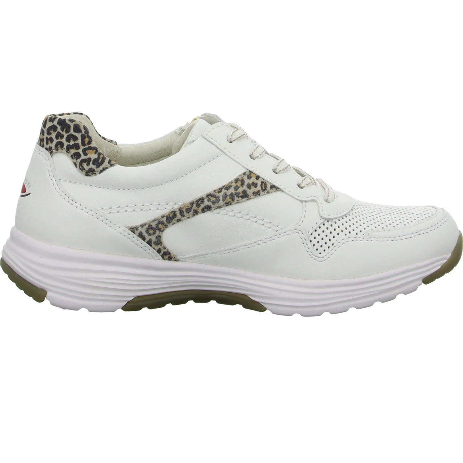Gabor Rollingsoft Damen Schnürschuhe 86.978.25 86.978 weiss/oak (perf.) G (normal)