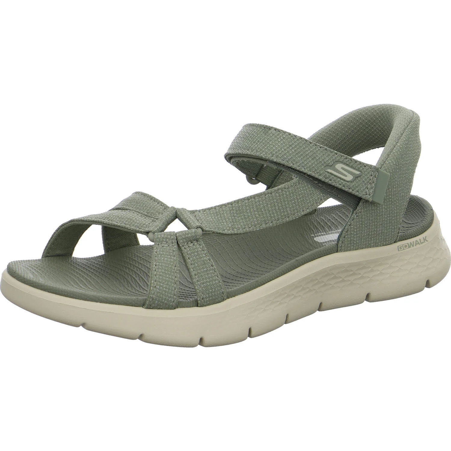 Skechers Damen Sandalen 141481 SAGE GO WALK Flex Sandal - Illuminate sage normal