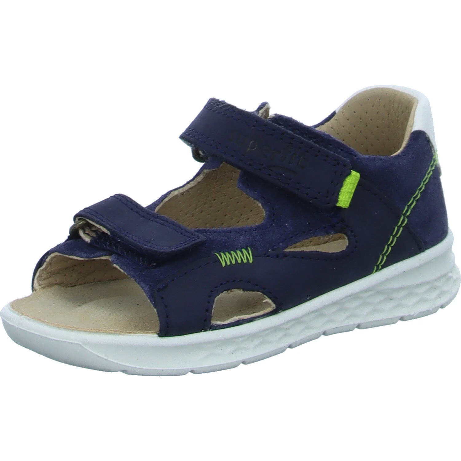 Element 2 von 8 (Bild) – Superfit Kinder Sandalen 1-000510-8020 Lagoon blau/hellgrün WMS mittel