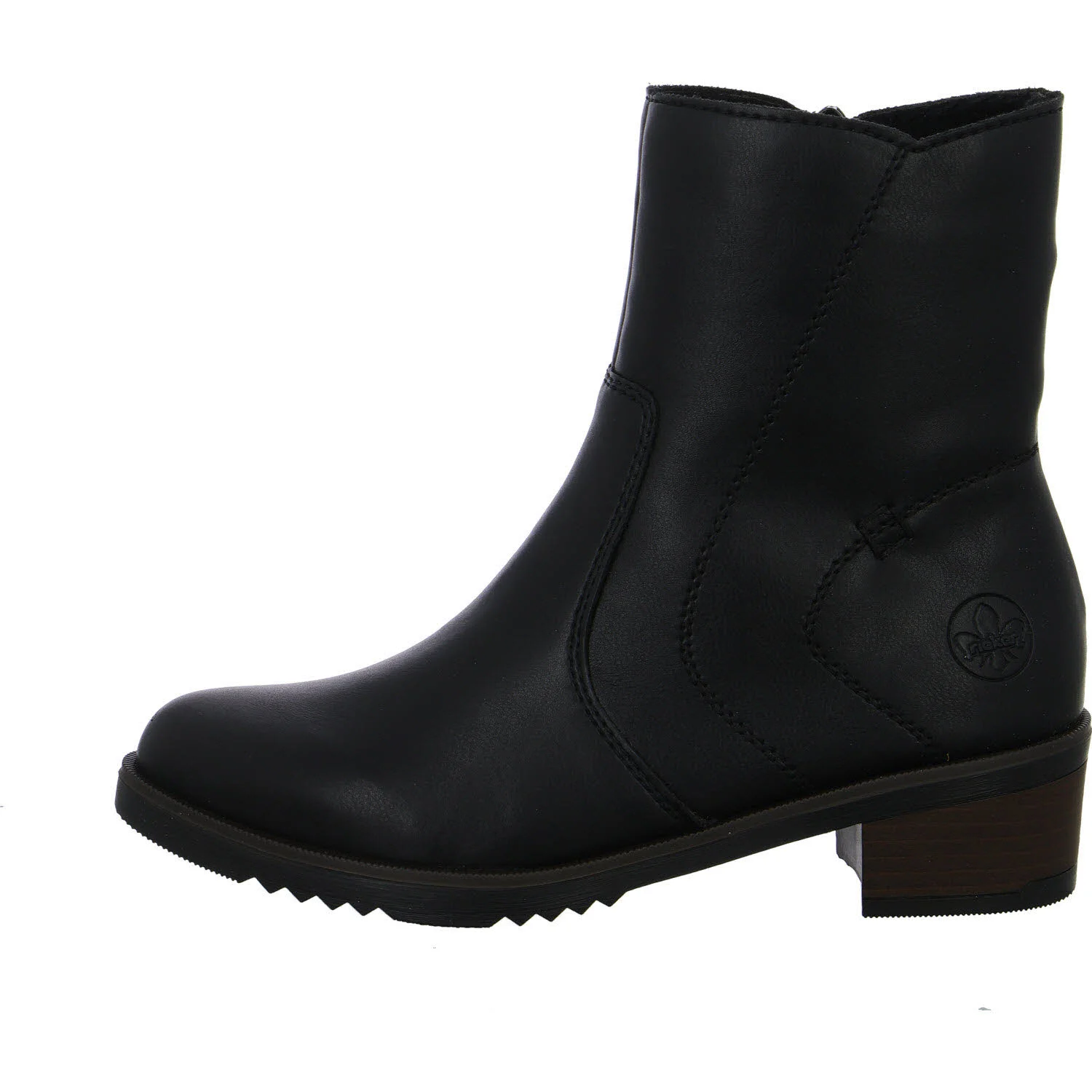 Element 6 von 8 (Bild) – Rieker Damen Stiefeletten Y0581-00 Y0581 schwarz F (normal)