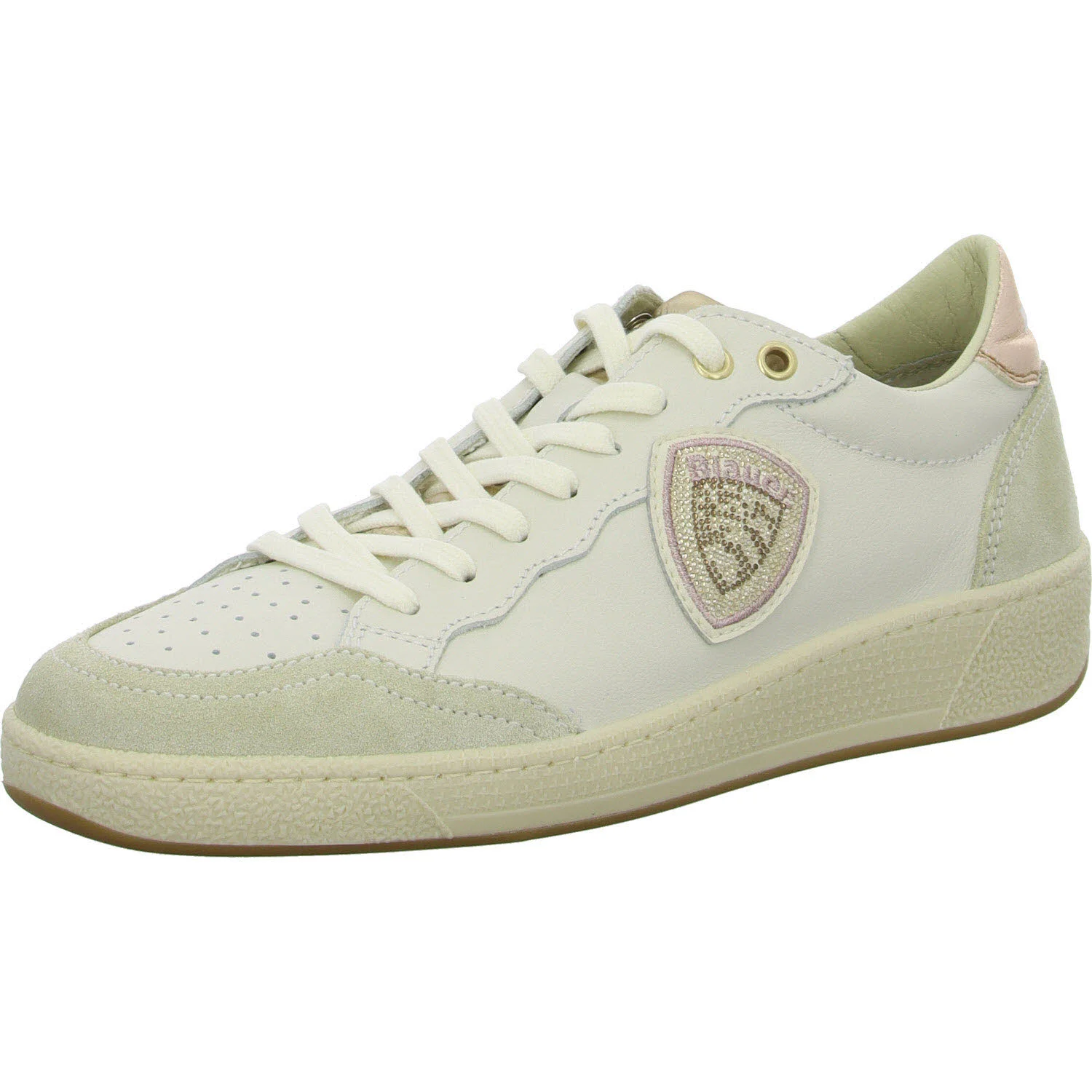 Blauer Damen Schnürschuhe S5OLYMPIA11/DIV OLYMPIA white/nude normal