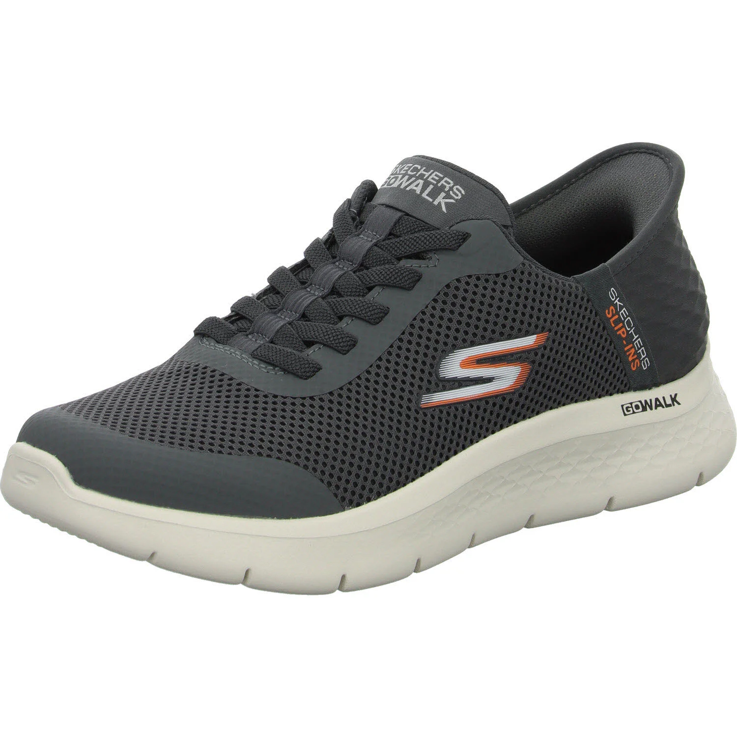 Element 2 von 8 (Bild) – Skechers Herren Slipper 216324 GRY GO WALK Flex - Hands Up gray normal