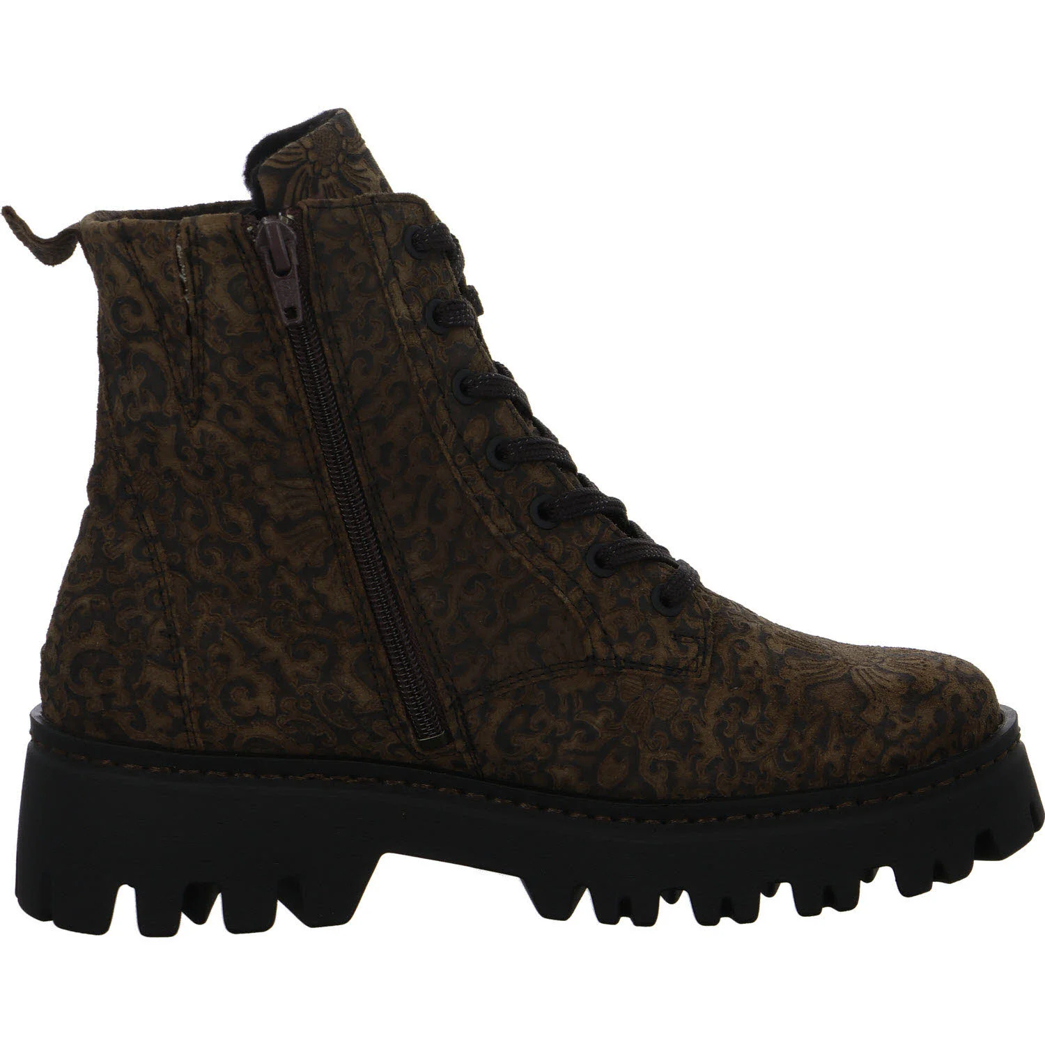 Element 7 von 8 (Bild) – Waldläufer Damen Schnürstiefel 732808-124/192 H-London brown H (weit)
