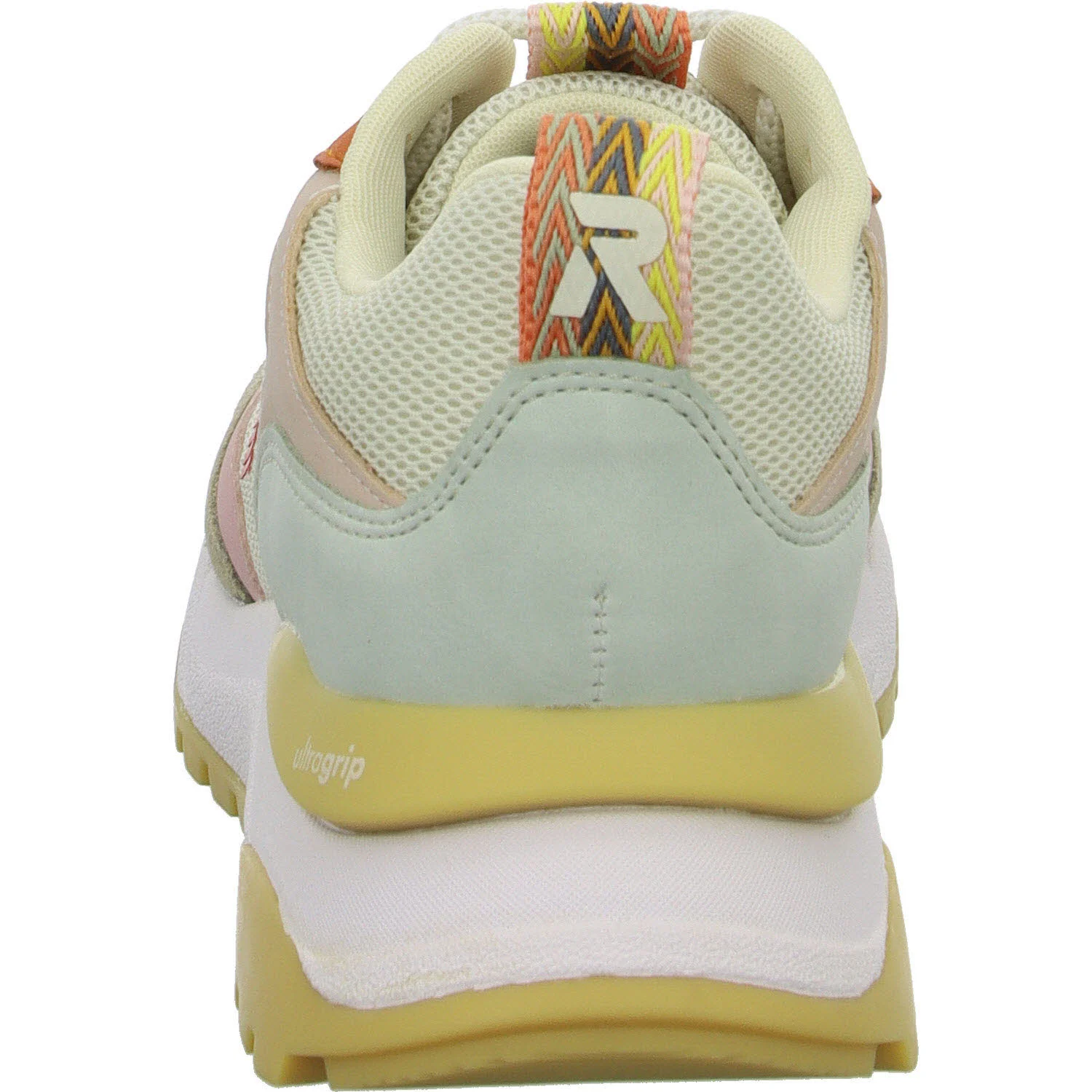 Rieker Damen Schnürschuhe W2506-61 W2506 lehm/crema/bouchara/pumpkin F 1/2 (normal)