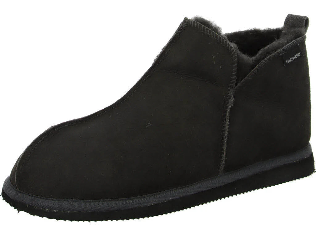 SHEPHERD OF SWEDEN He. Winterheimschuhe,nied.Schnitt 4921066 Anton antique asphalt normal