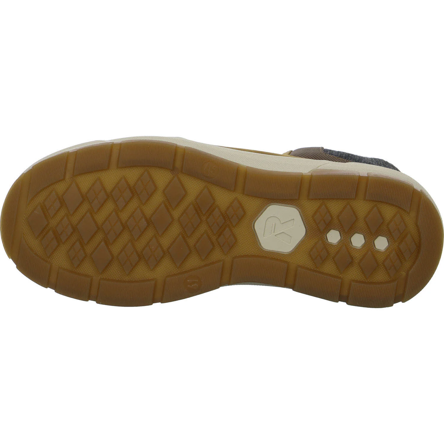 Rieker Herren Schnürstiefel warm U0074-68 U0074 butterscotch/nuss/anthrazit G 1/2 (weit)