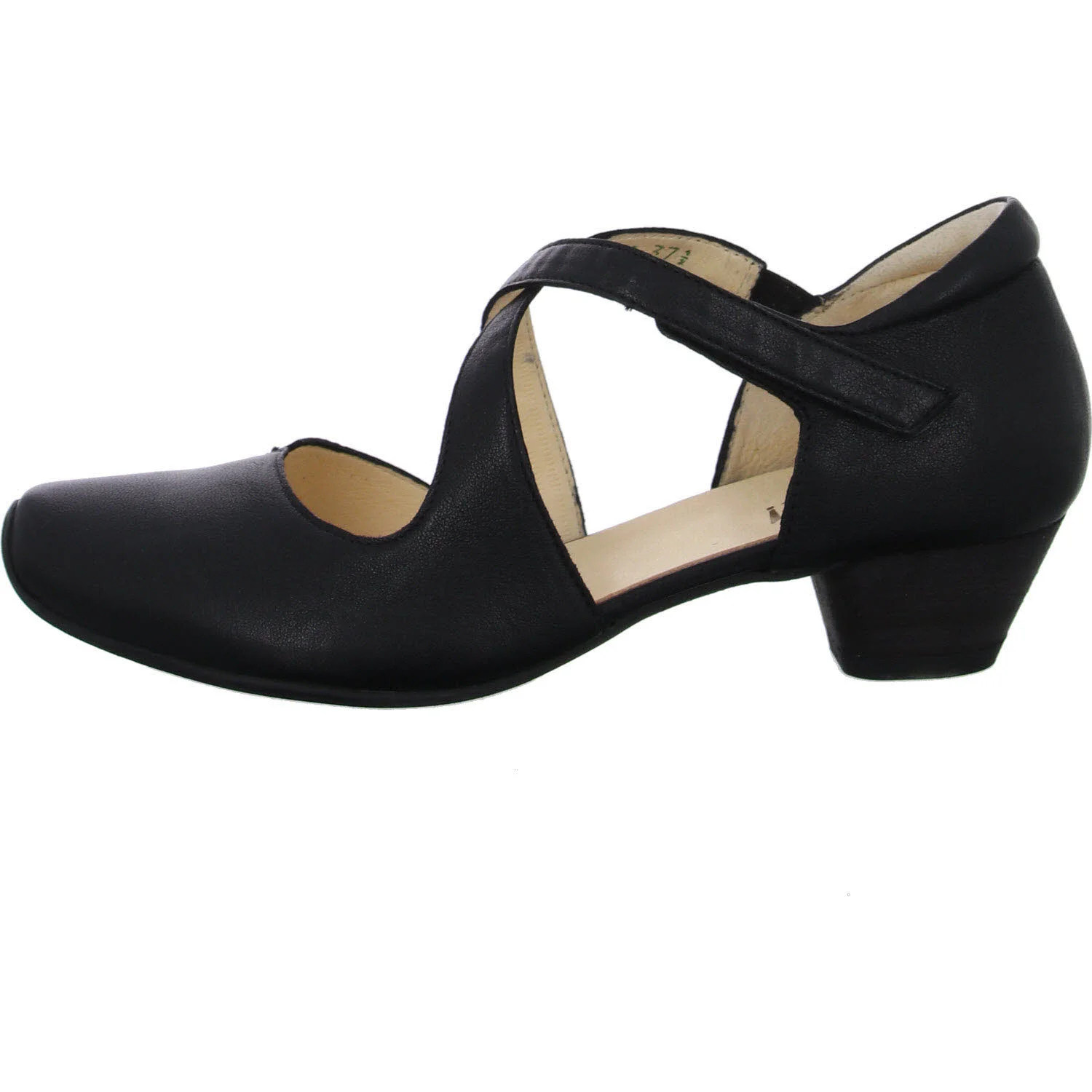 Element 5 von 7 (Bild) – Think Damen Spangenschuhe 3-000209-0000 Aida schwarz F 1/2 (normal)
