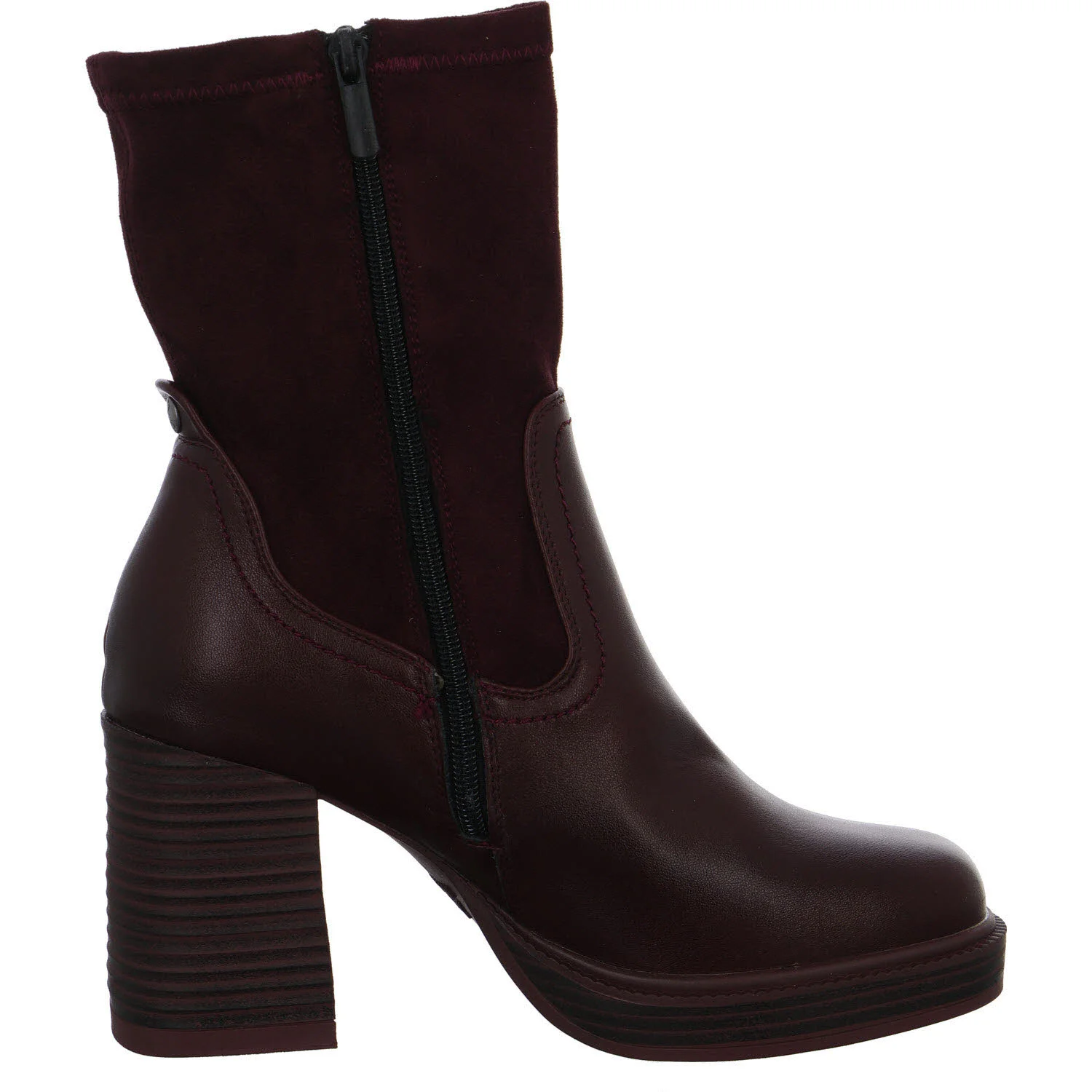 2go Fashion Damen Stiefeletten 8237501-55 8237501 bordeaux normal