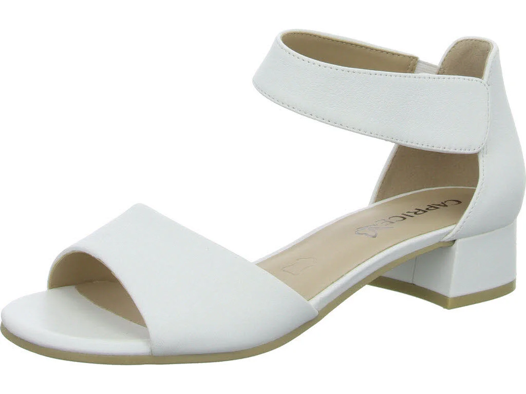 Caprice Damen Sandalen 9-28212-42/102 9-28212-42 white nappa G (normal)