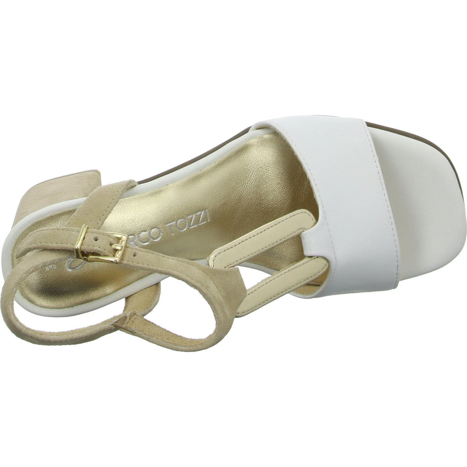 Element 8 von 8 (Bild) – Marco Tozzi Damen Sandalen 2-28332-44/197 2-28332-44 white comb normal