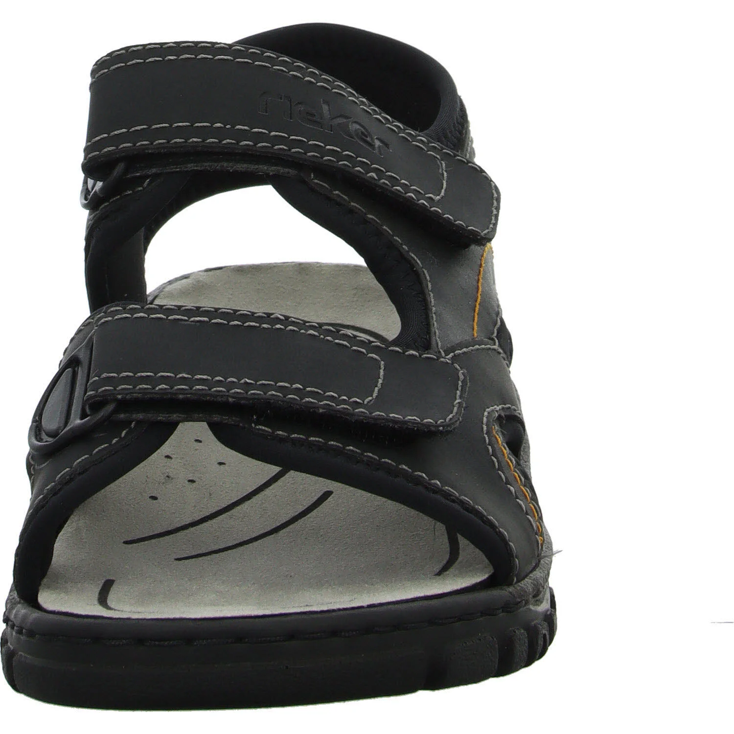 Rieker Herren Sandalen 25053-00 25053 schwarz/schwarz/schw G (weit)