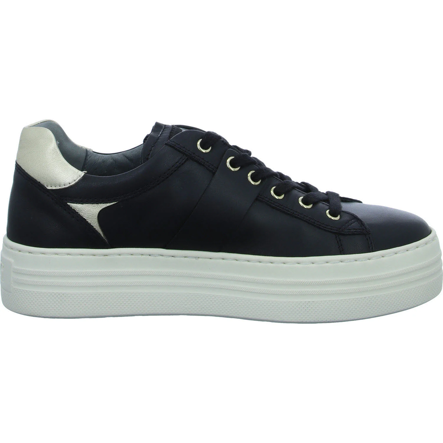NeroGiardini Damen Schnürschuhe I411612D 100 I411612D nero normal