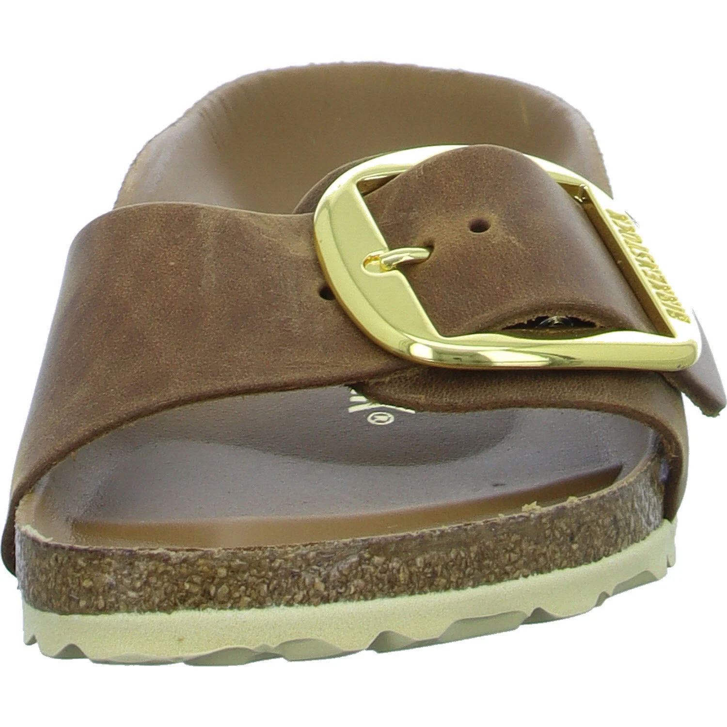 BIRKENSTOCK Pantoletten 1006525 Madrid Big Buckle cognac schmal