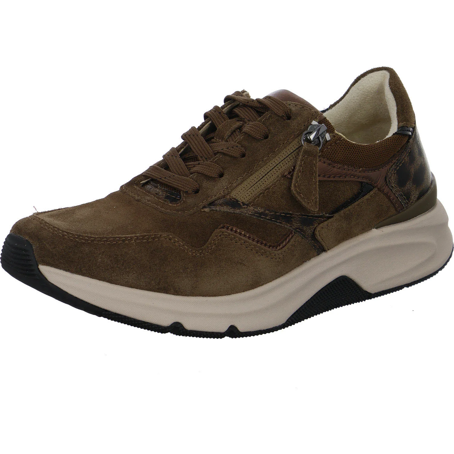 Gabor Rollingsoft Damen Schnürschuhe 0103.01.012 0103.01 whisky kombi normal