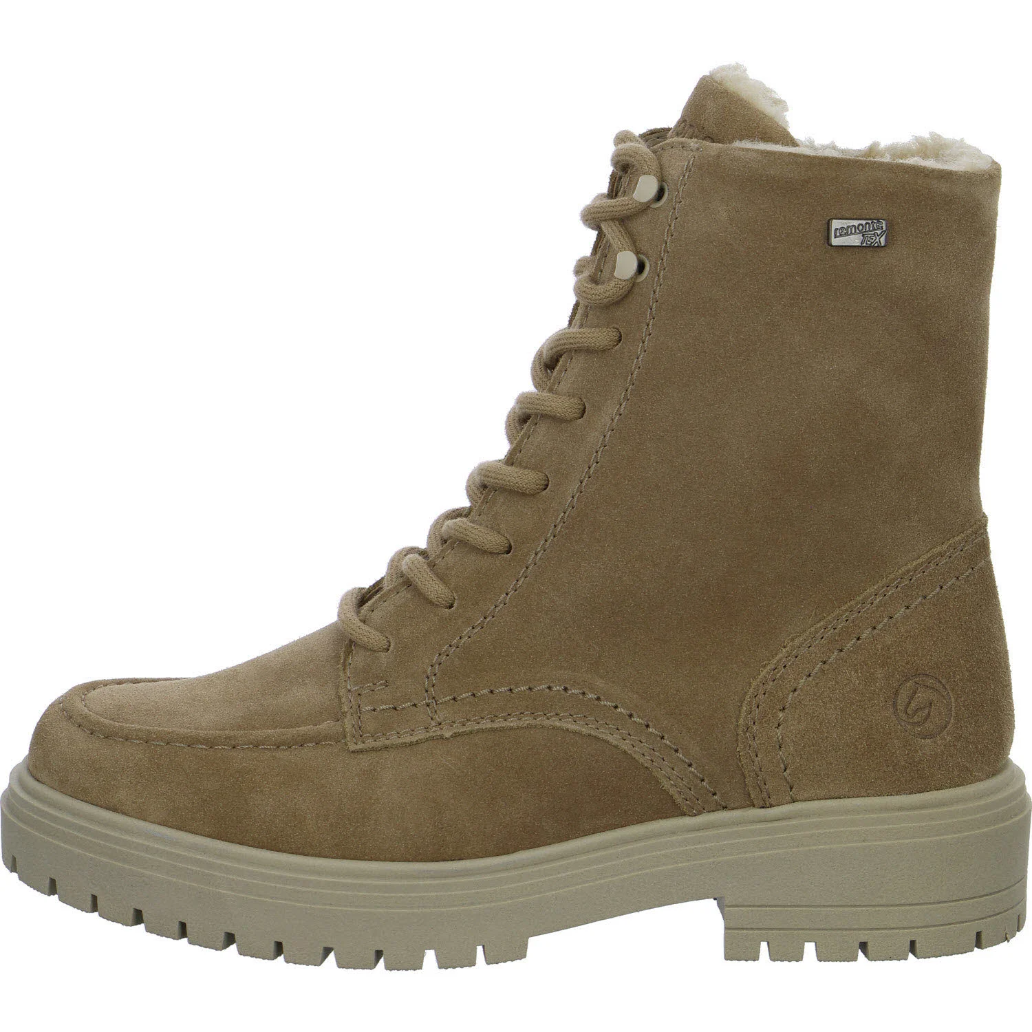 Element 6 von 8 (Bild) – Remonte Damen Schnürstiefel warm D4B70-20 D4B70 camel G (weit)