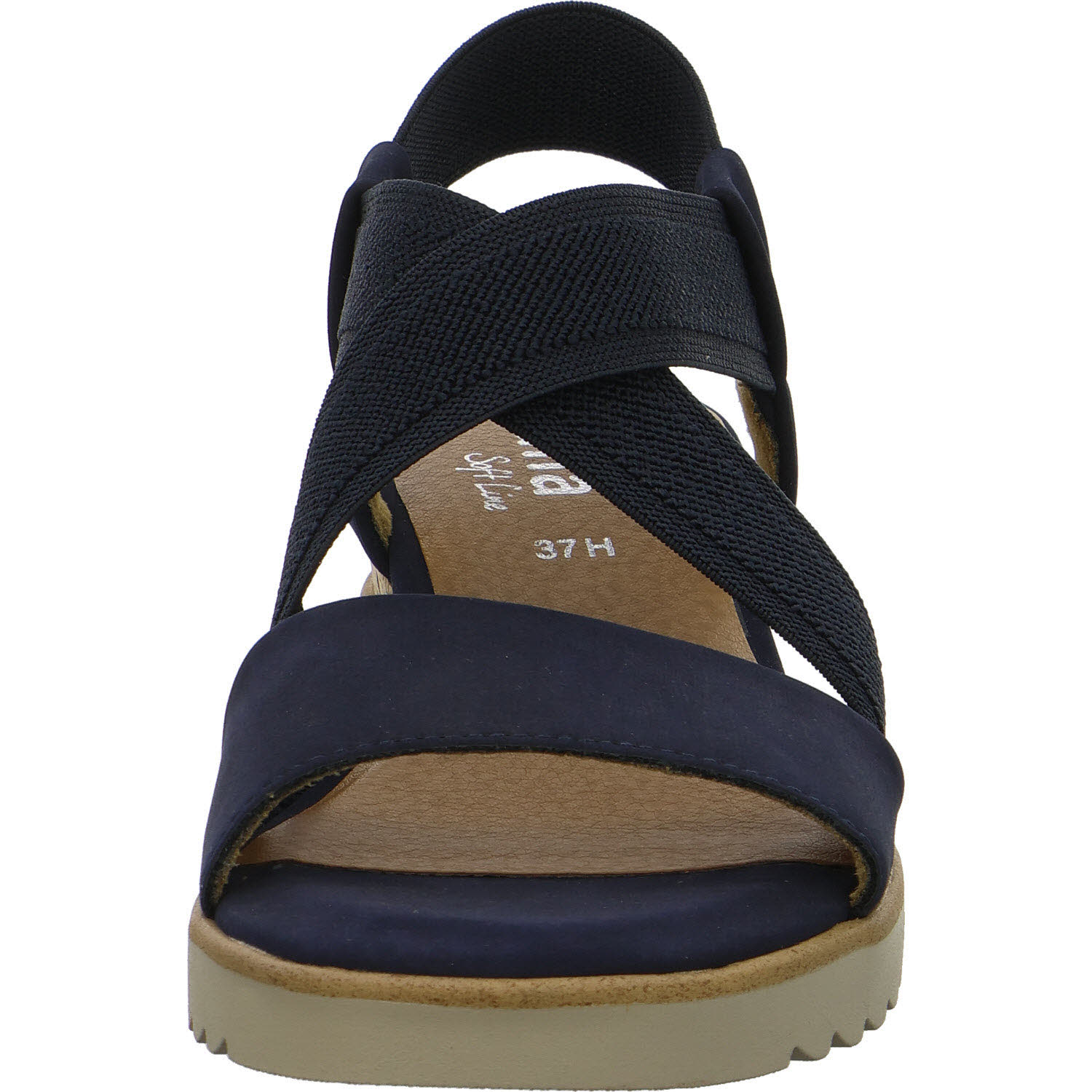 Jana Damen Sandalen 8-28764-46/805 8-28764-46 navy H (weit)