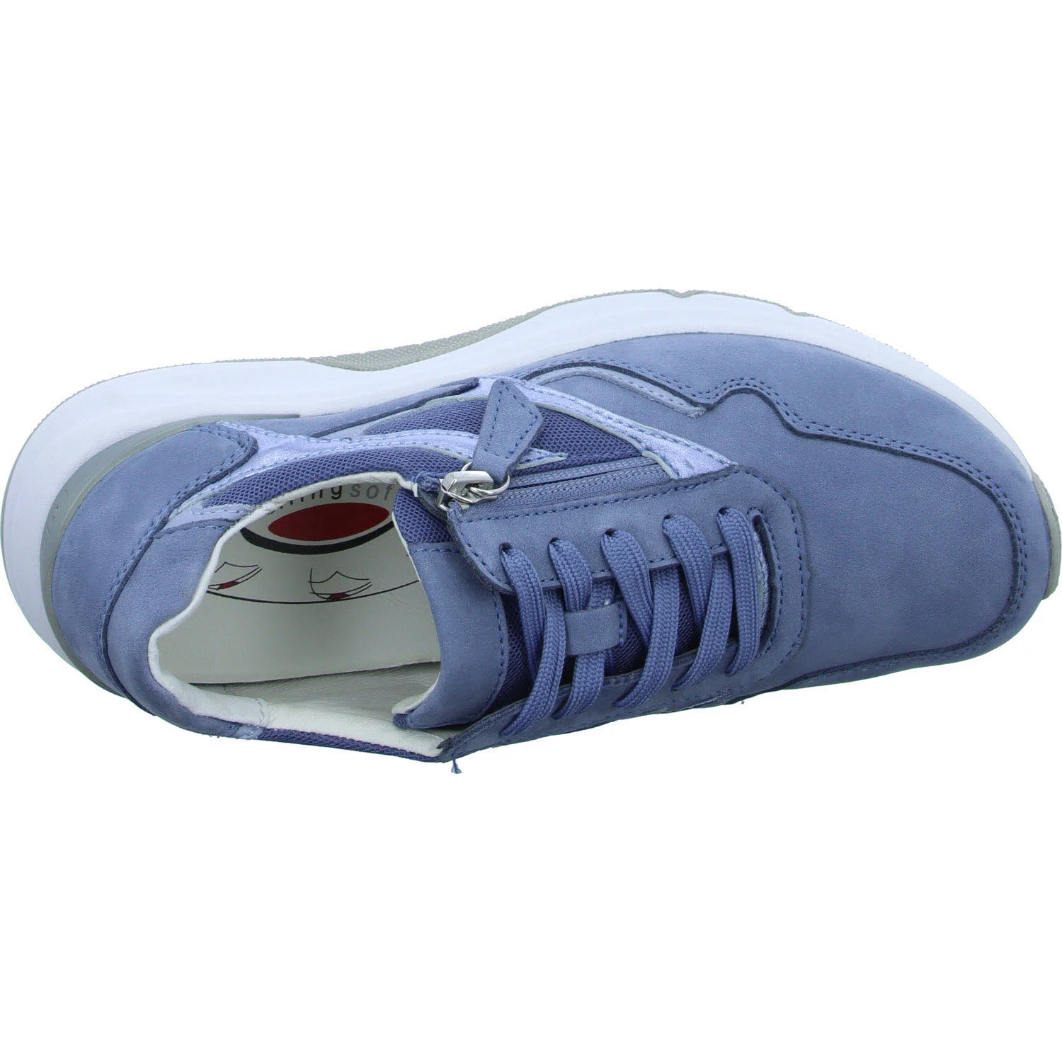 Gabor Rollingsoft Damen Schnürschuhe 86.896.26 86.896 heaven kombi G (normal)