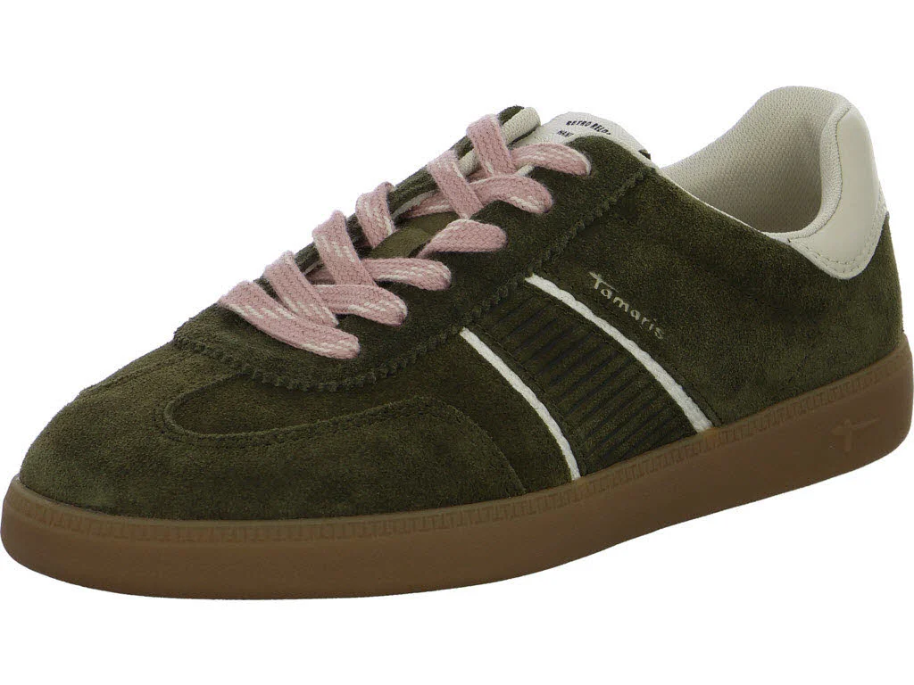 Tamaris Damen Schnürschuhe 1-23624-43/722 1-23624-43 olive normal