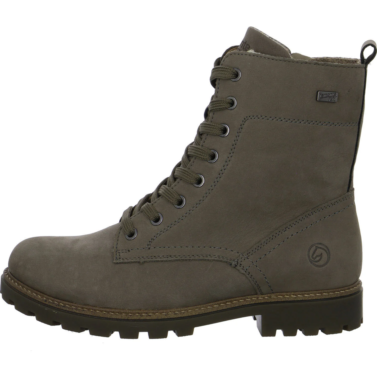 Element 6 von 8 (Bild) – Remonte Damen Schnürstiefel warm D8489-42 D8489 maus/maus G (weit)