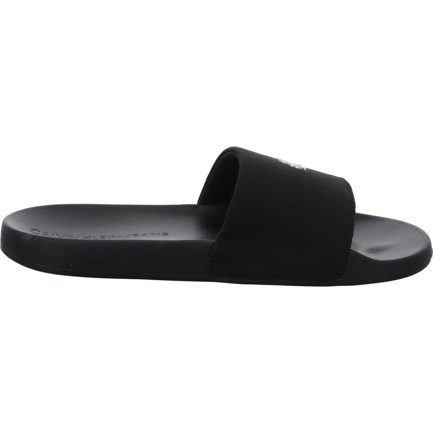 Calvin Klein Damen Pantoletten YW0YW017130GJ SLIDE MONOGRAM HARDWARE triple black normal