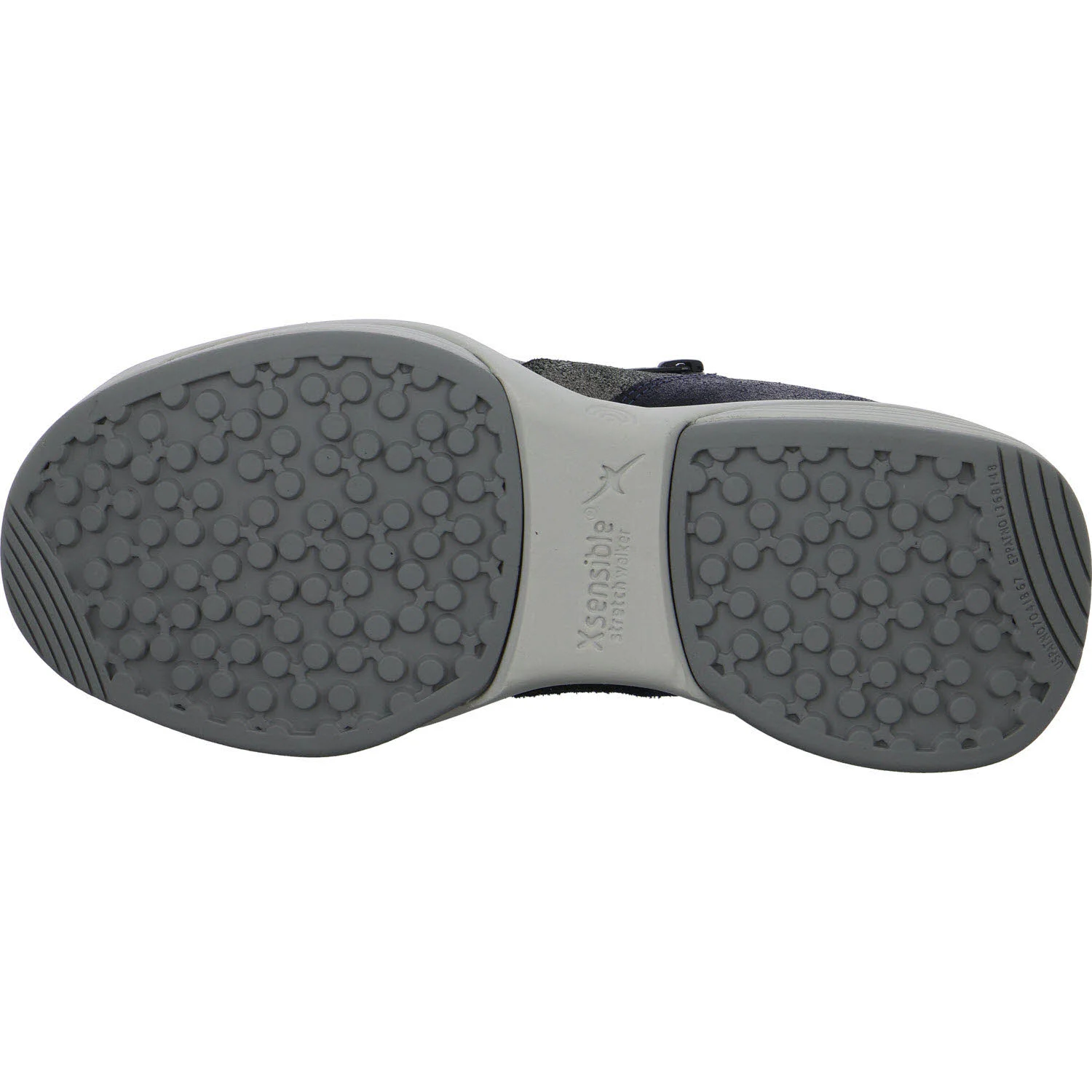 Xsensible Damen Schnürschuhe 32004.3/218-HX SWX19 navy combi HX (weit)