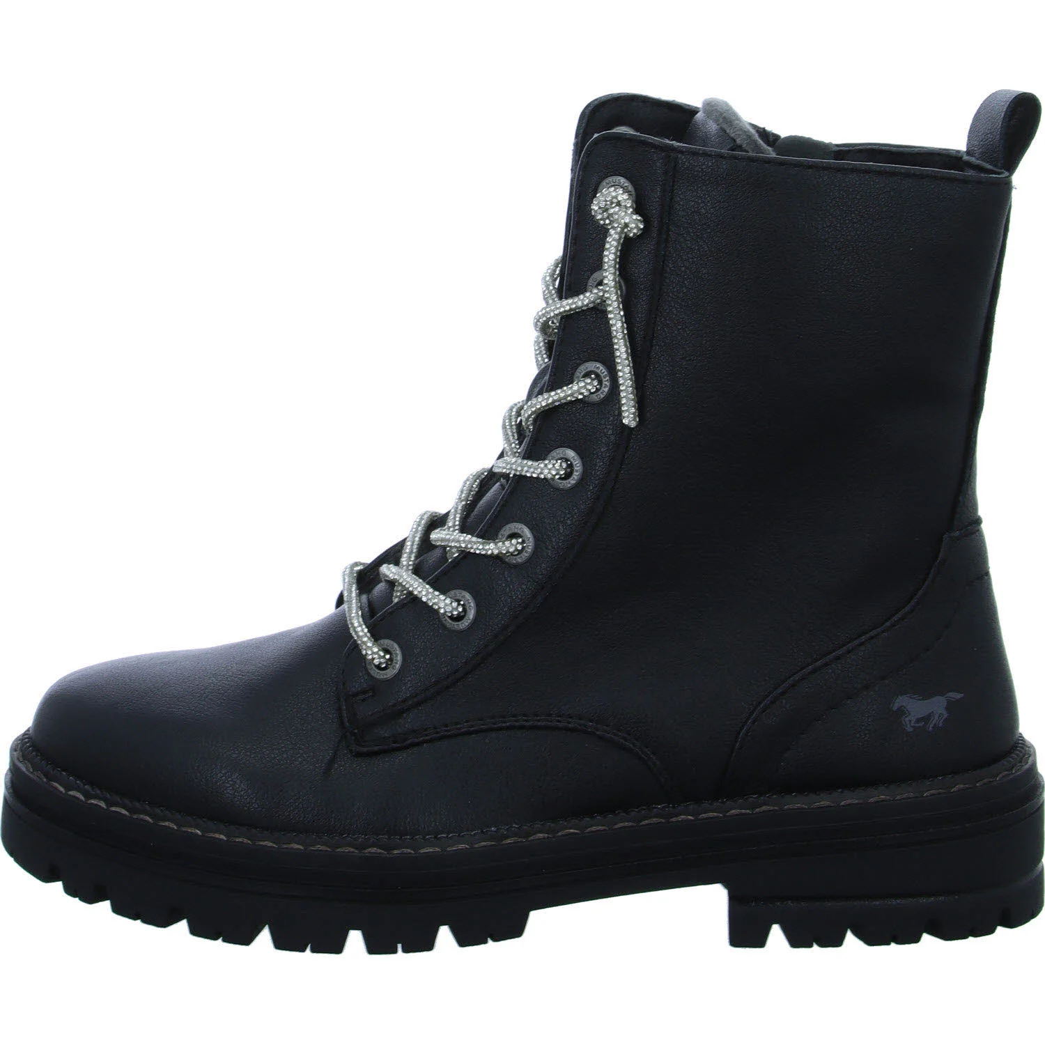 Mustang Damen Stiefeletten 1404504-9 1404504 schwarz normal