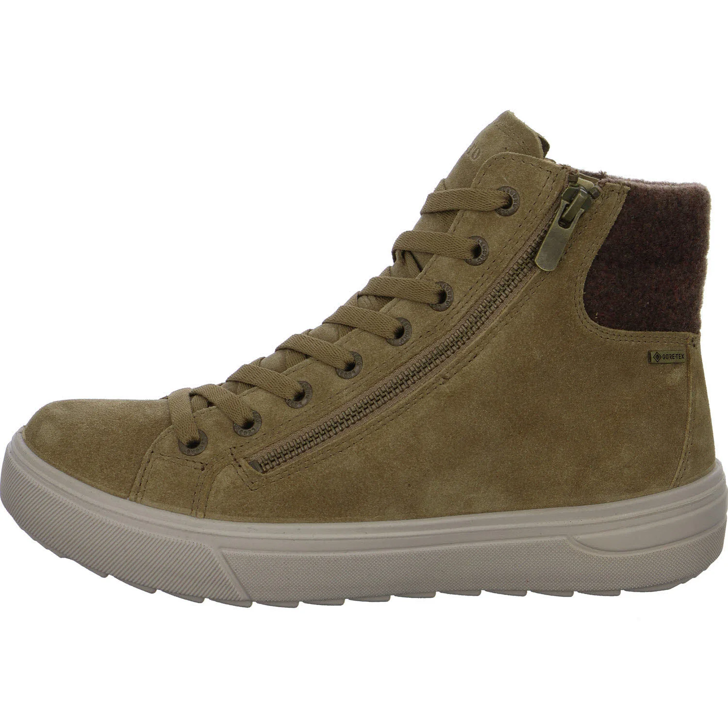 Legero Damen Schnürstiefel warm 2-000476-4400 Milena palude (beige) H (weit)