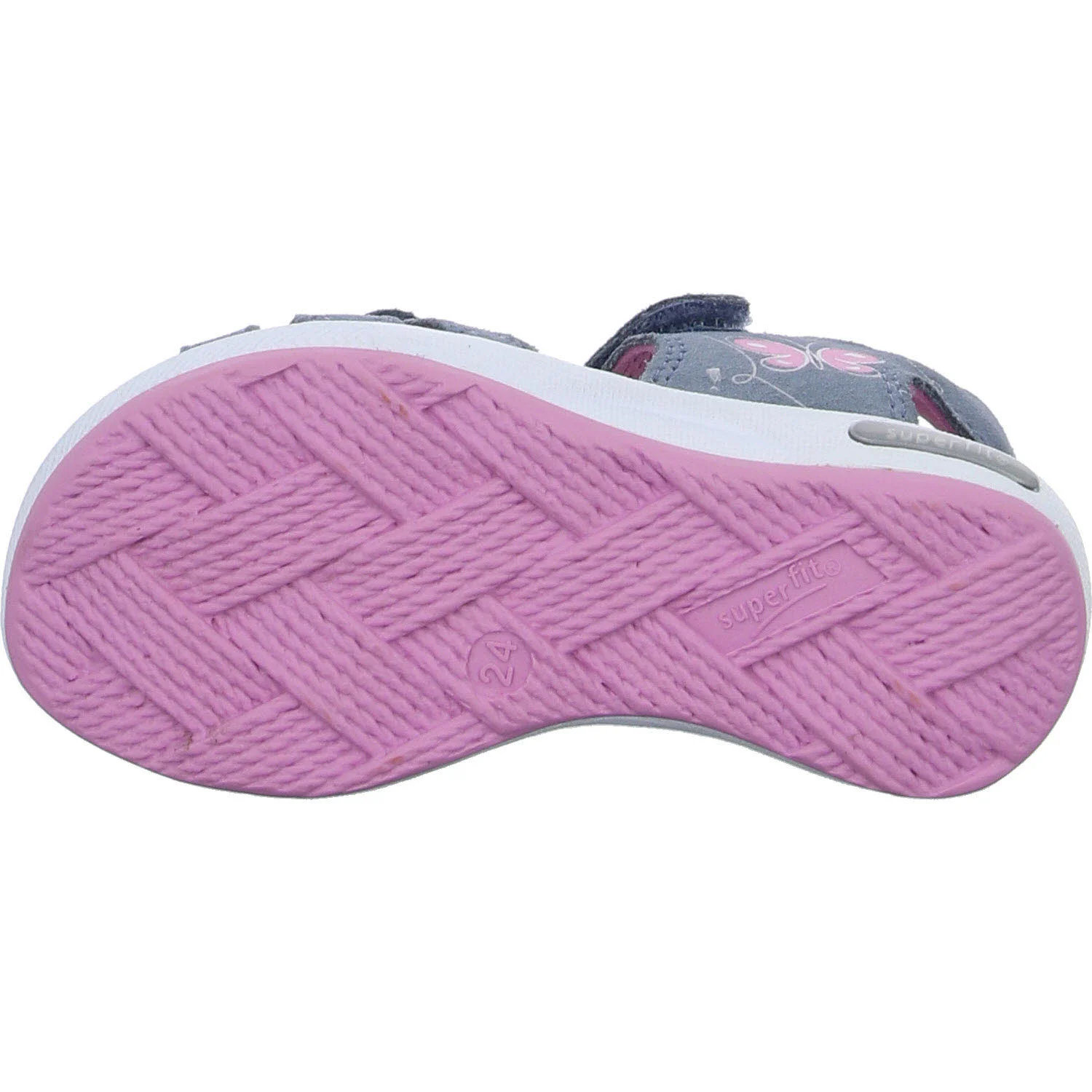 Element 5 von 8 (Bild) – Superfit Kinder Sandalen 1-006137-8020 Emily blau/rosa WMS mittel